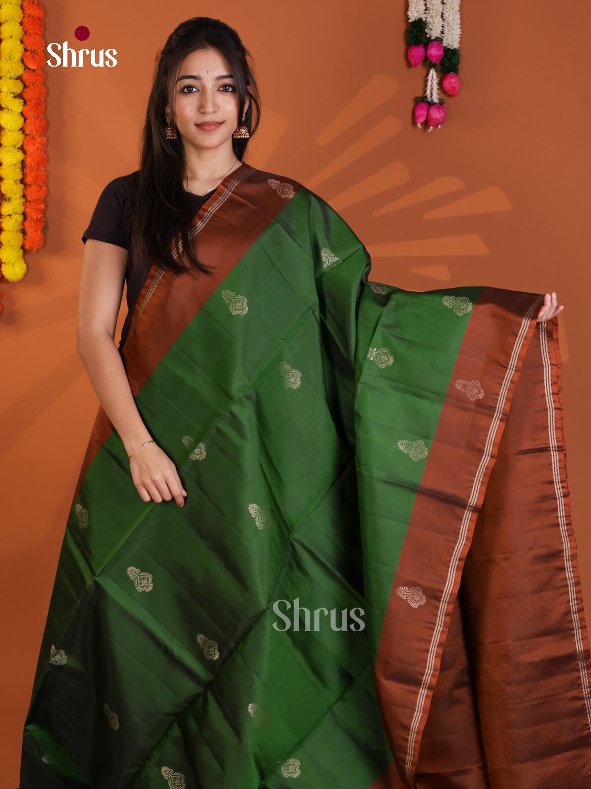 DLS30336 - Softsilk-halfpure Saree