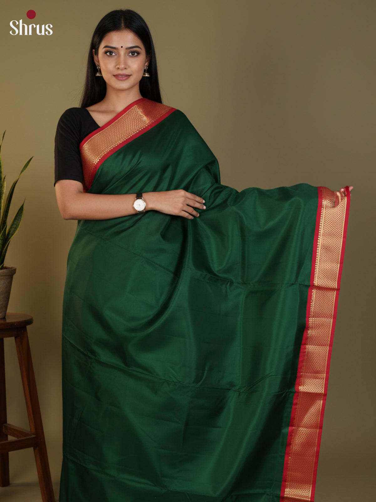 DLS30349 - Kanchipuram silk 9Yards Saree