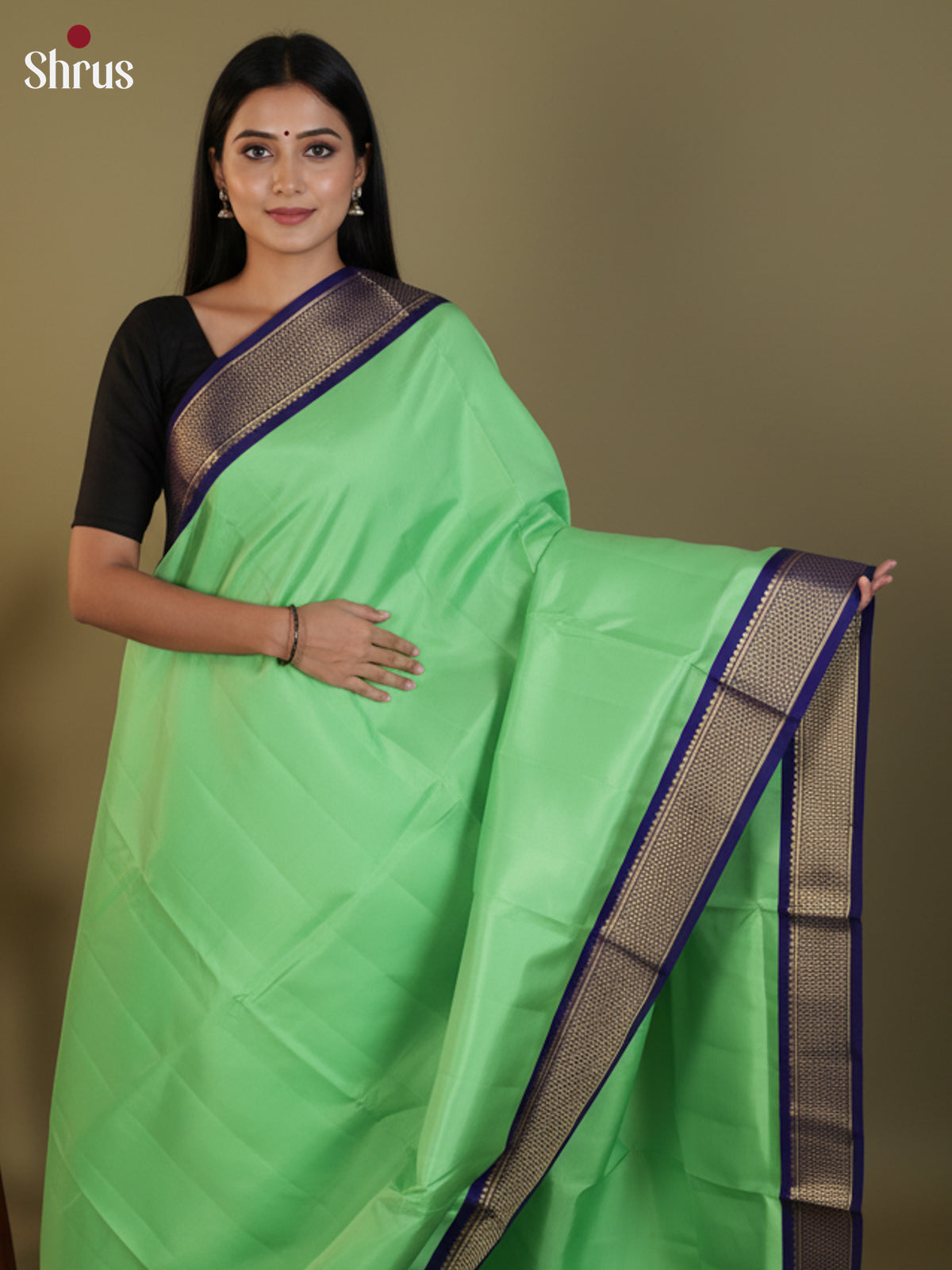 DLS30350 - Kanchipuram silk 9Yards Saree