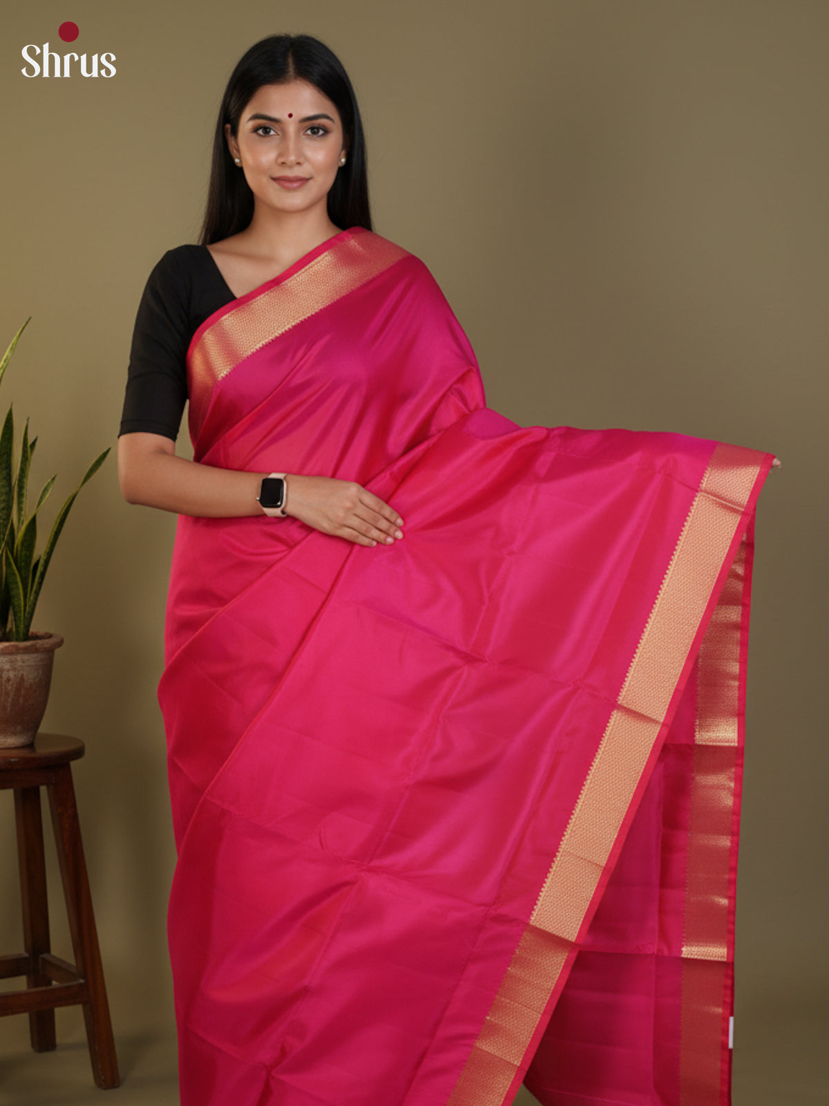 DLS30365 - Kanchipuram silk 9Yards Saree