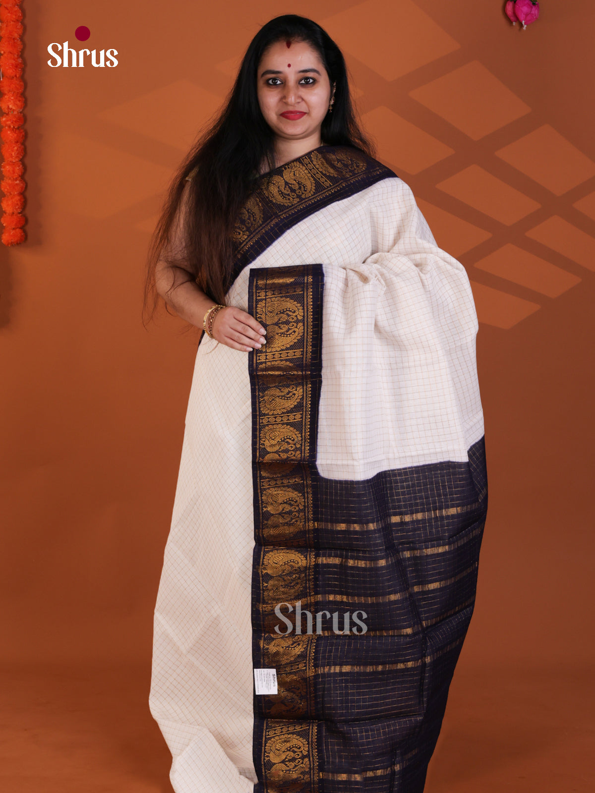 DLS31030 - Sungudi Cotton Saree