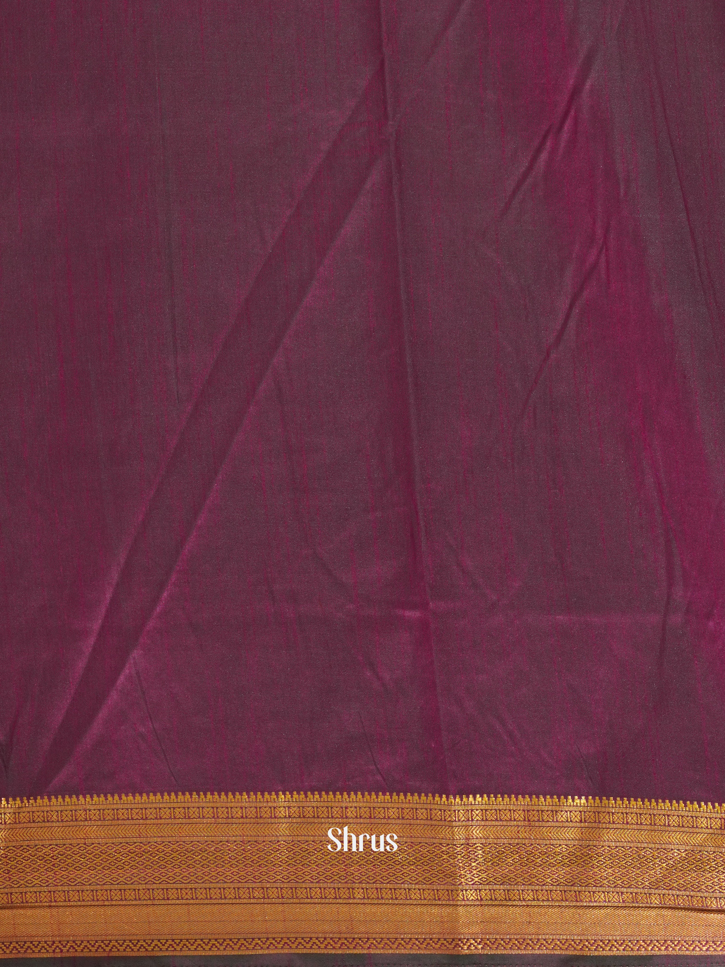 Dark Green & Purple - Semi Patola Saree - Shop on ShrusEternity.com