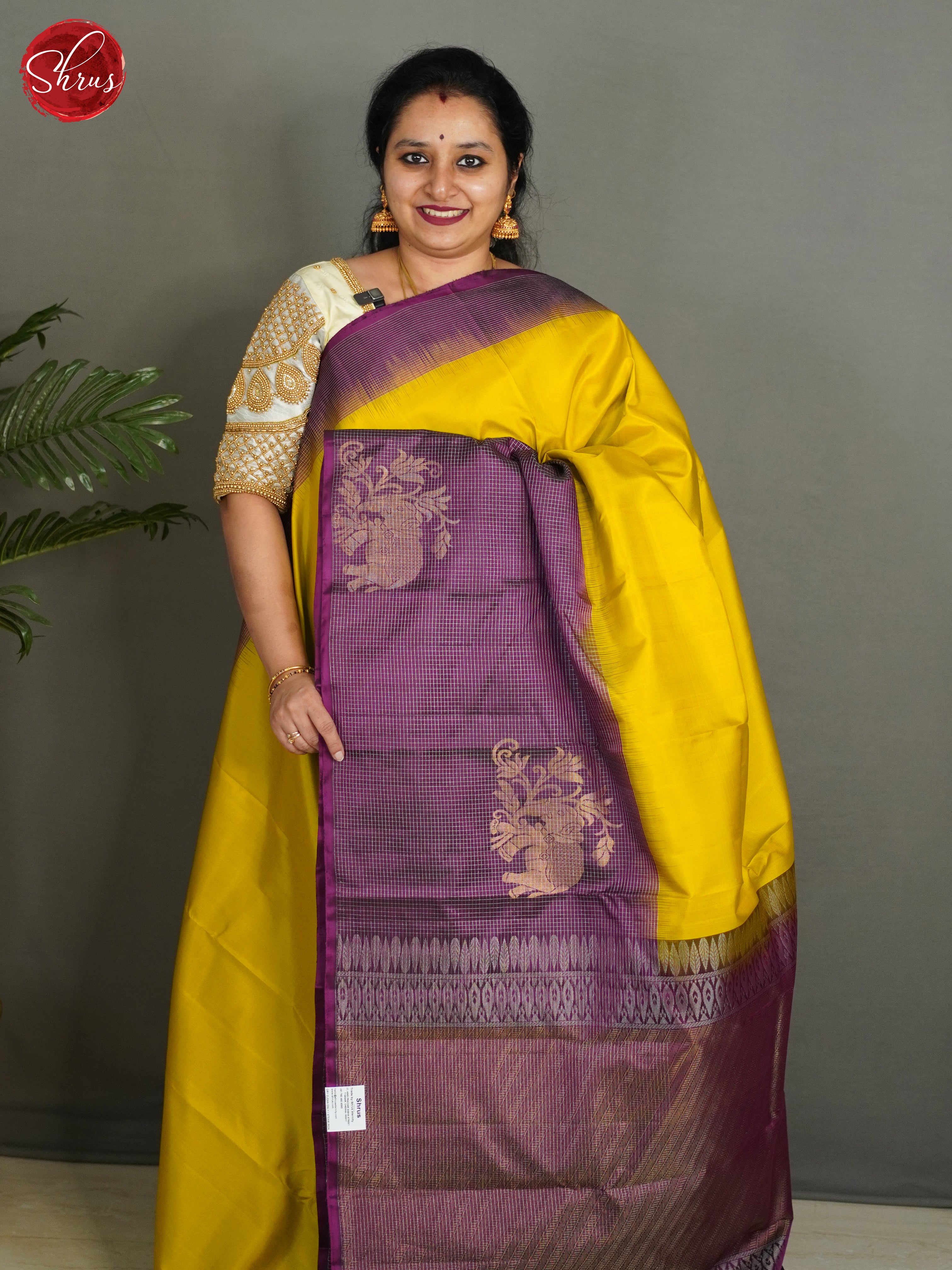 Green DeepWine - Soft Silk Saree - Shop on ShrusEternity.com