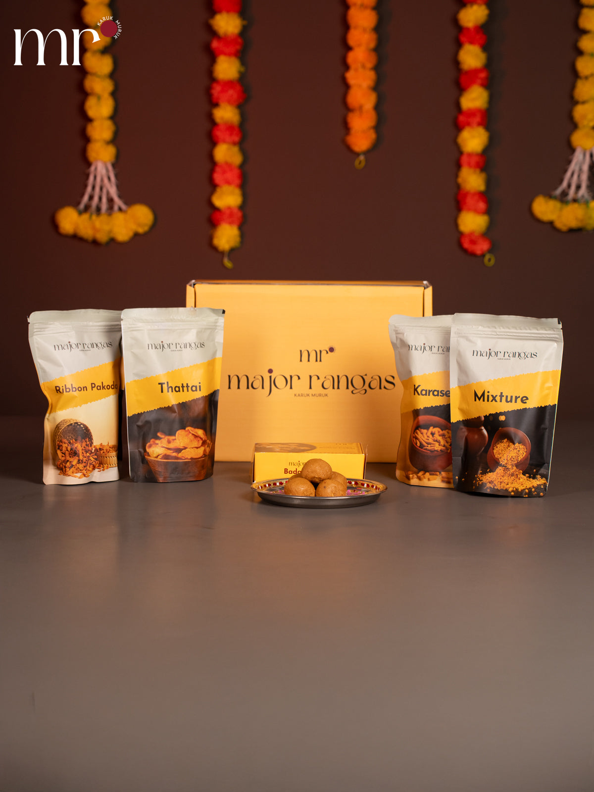 Combo - Ribbon,Thattai,Karasev,Mixture & Badam Ladu