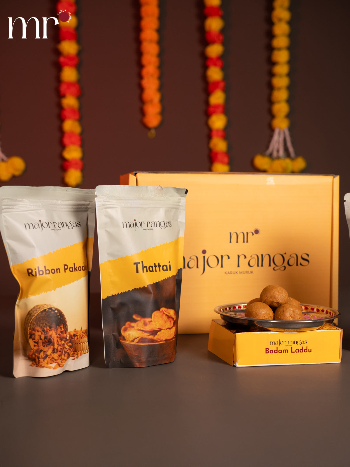 Combo - Ribbon,Thattai,Karasev,Mixture & Badam Ladu