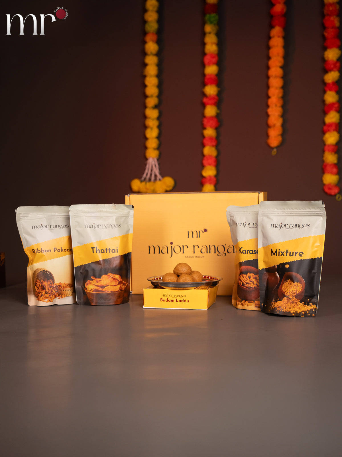 Combo - Ribbon,Thattai,Karasev,Mixture & Badam Ladu