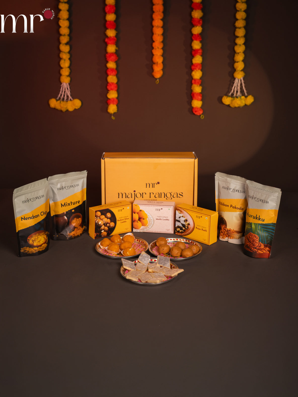 combo - Murukku,Nendram ,Badam Laddu,Mothi laddu & kaju Katli