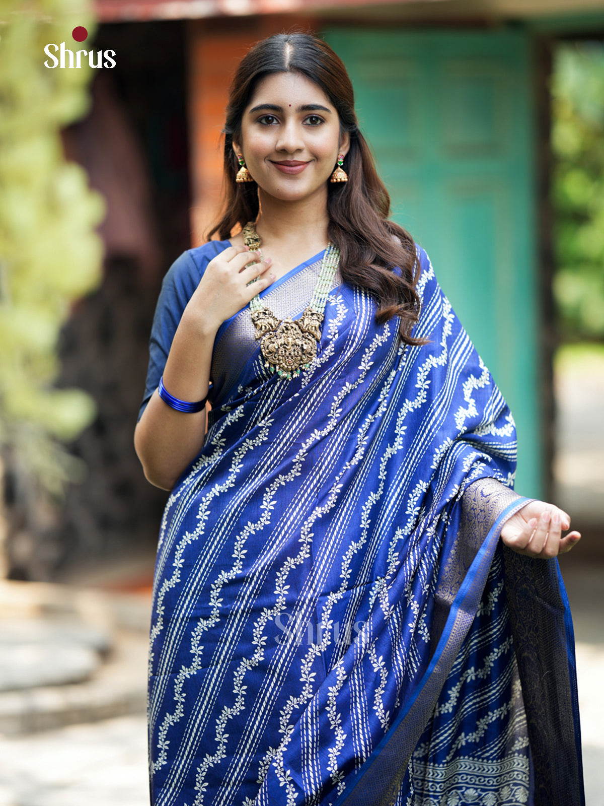 EBS04002 - Semi Crepe - Saree - Shop on Shrus.com