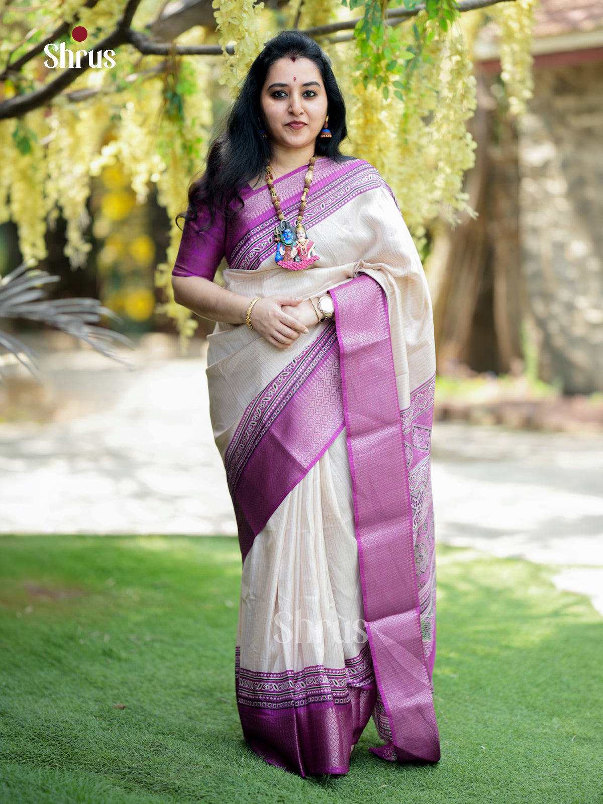 EAS30468 - Semi Crepe - Saree - Shop on Shrus.com