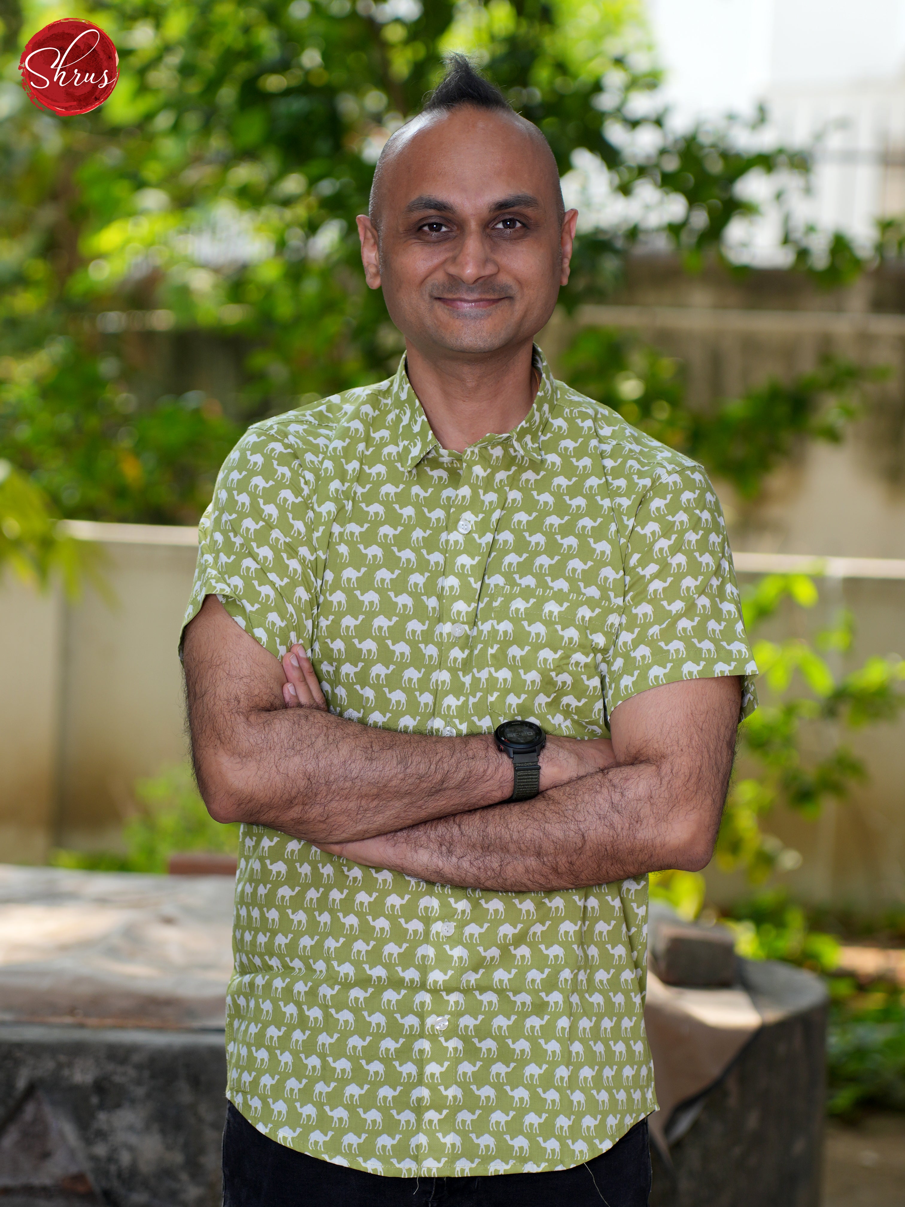 Green - Block Print Shirts - Shop on ShrusEternity.com