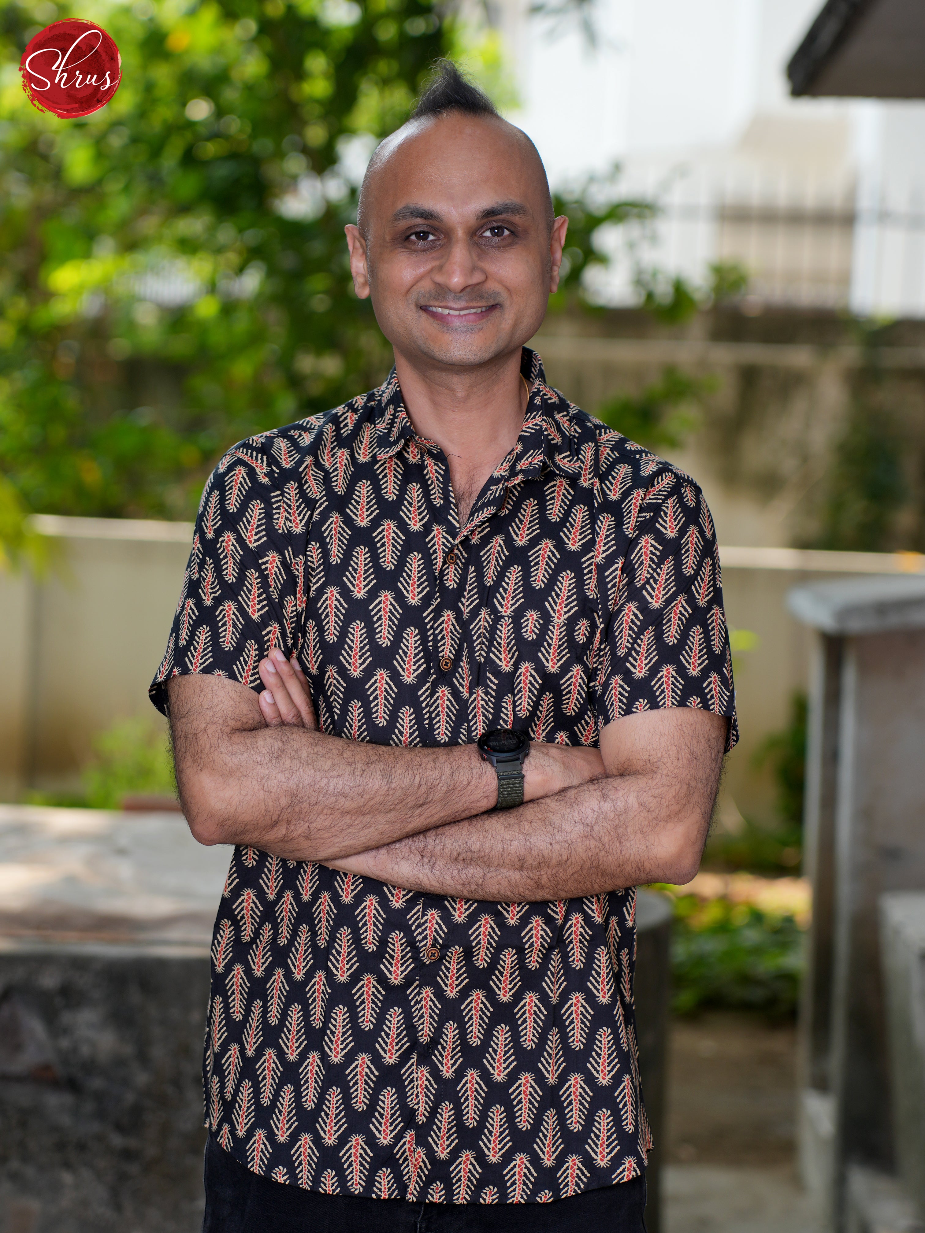 Black - Block Print Shirts - Shop on ShrusEternity.com