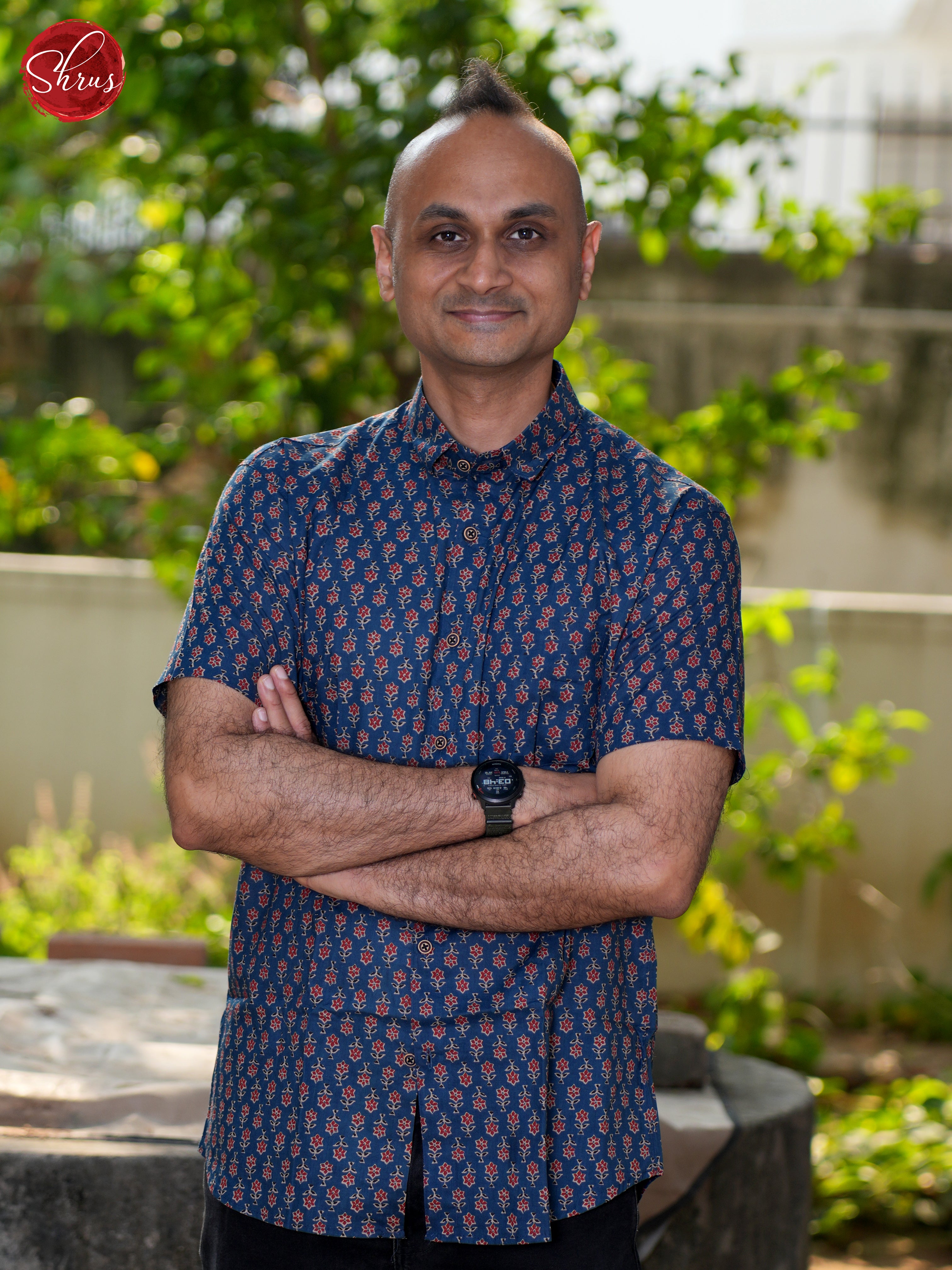 Blue - Block Print Shirts - Shop on ShrusEternity.com