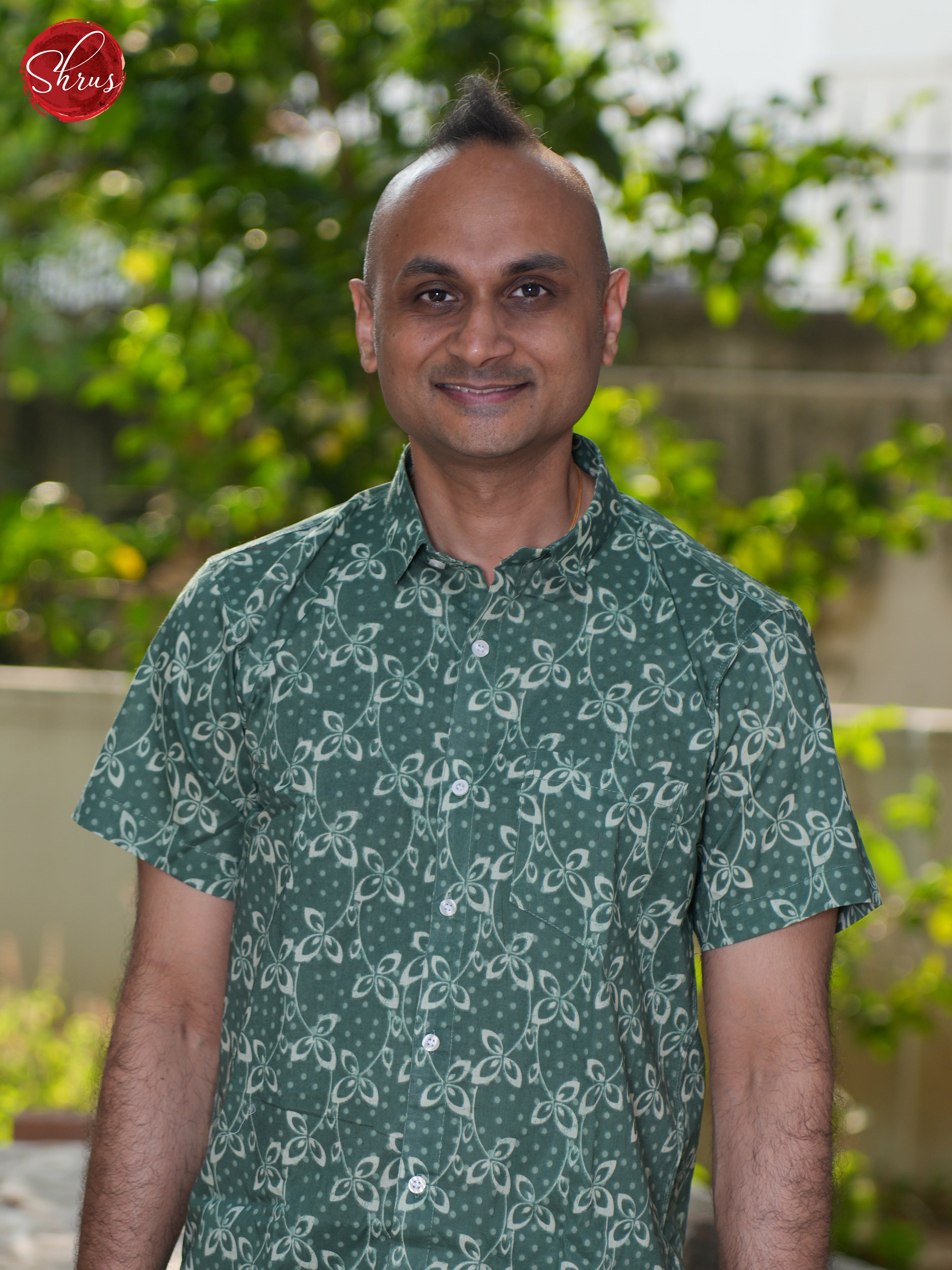 Green - Block Print Shirts - Shop on ShrusEternity.com