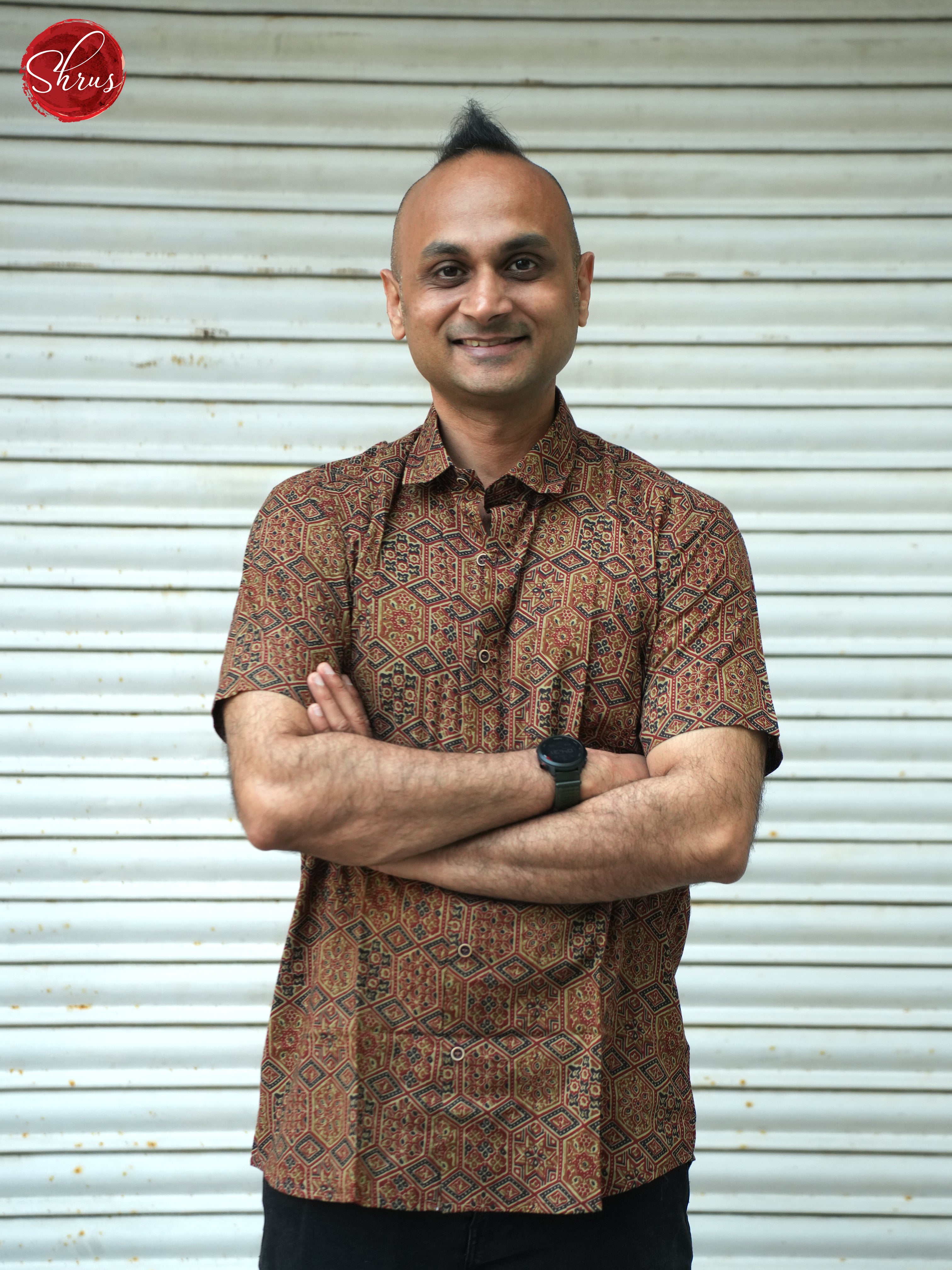 Brown- Readymade Shirts - Shop on ShrusEternity.com