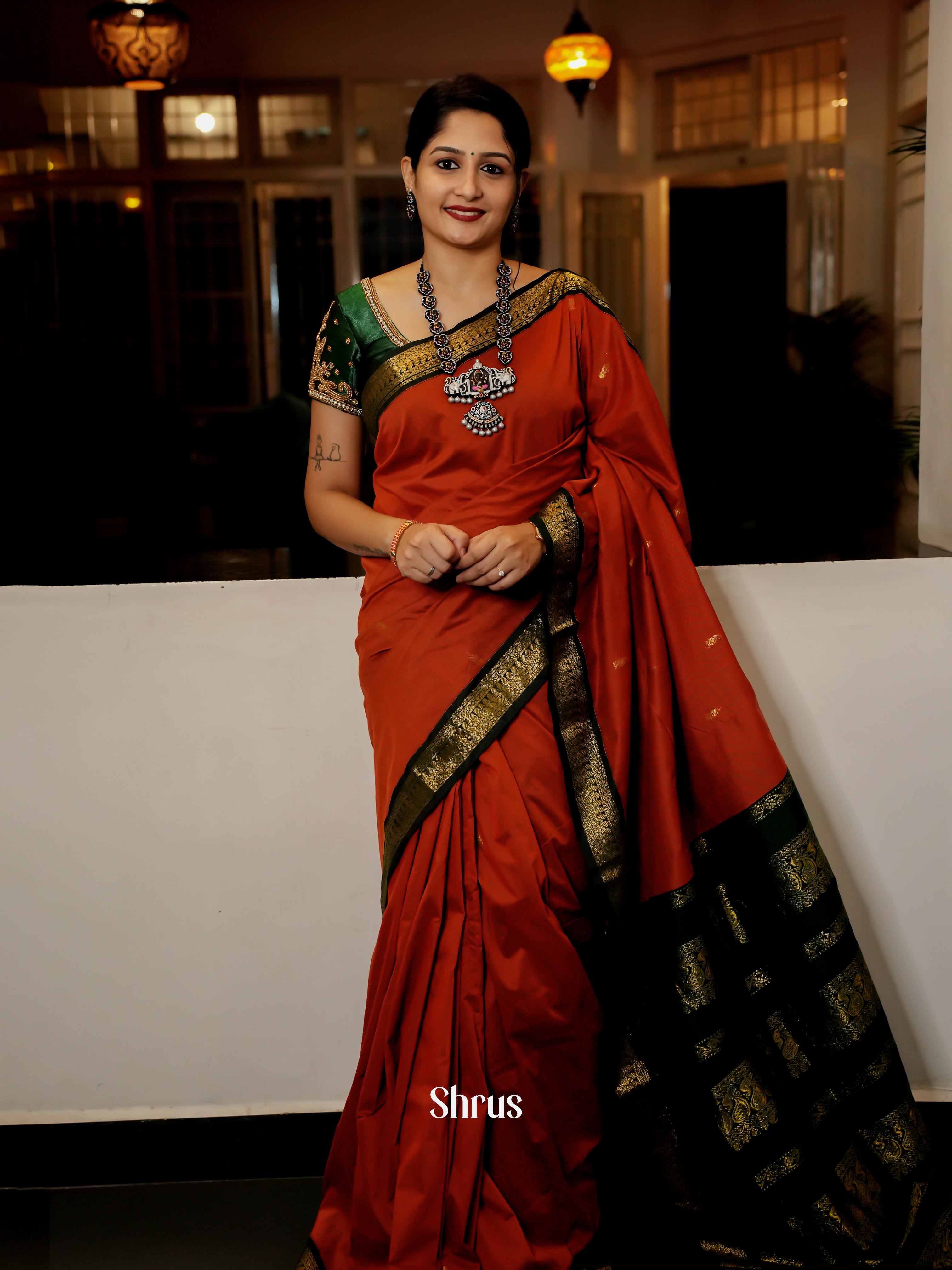 CES15054 - Kalyani Cotton Saree - Shop on ShrusEternity.com