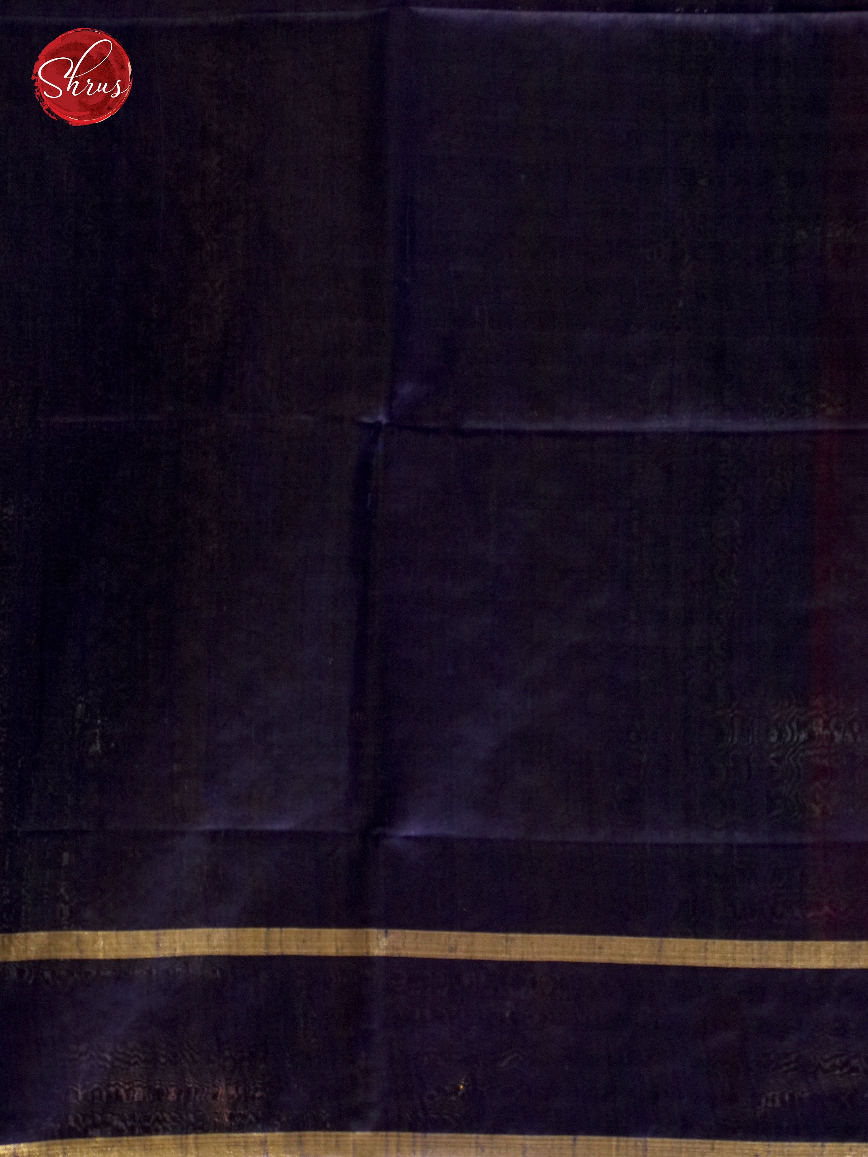 Red & Blue - Raw Silk Saree - Shop on ShrusEternity.com
