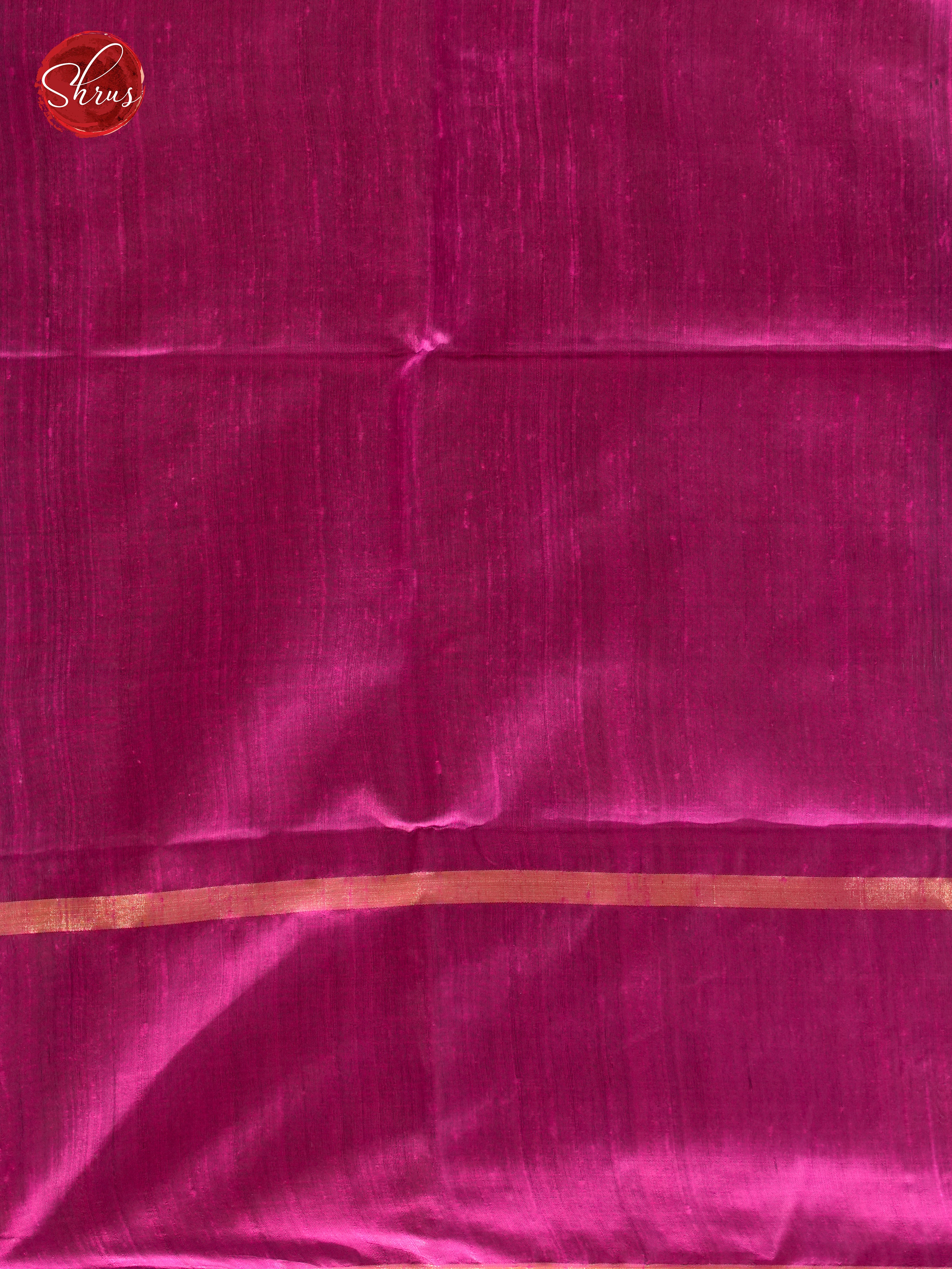 A Different Green Shade & Purple - Raw Silk Saree - Shop on ShrusEternity.com
