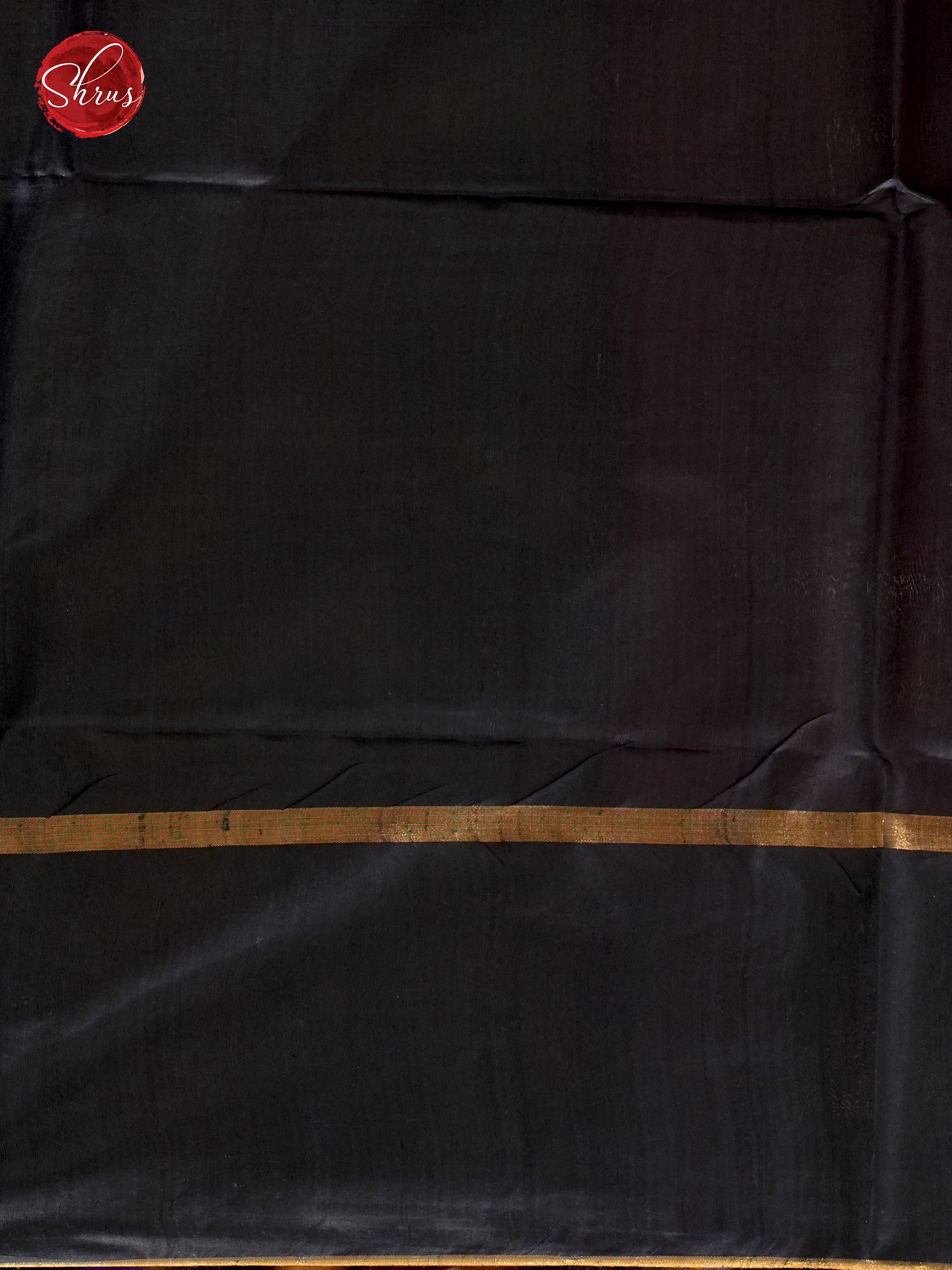 Red & Black - Raw Silk Saree - Shop on ShrusEternity.com