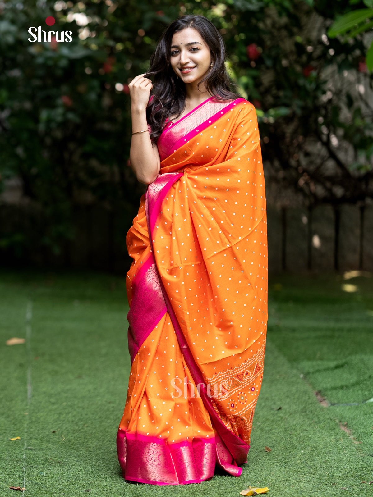 EBS04020 - Semi Crepe - Saree - Shop on Shrus.com