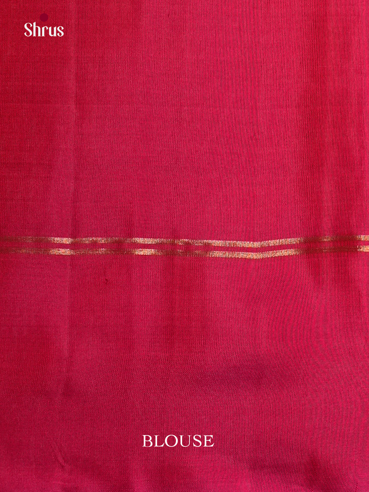Buy Gorgeous Dark Pink Silk Saree with Zari Kolam Motifs, Plain Border & Brocade Pallu