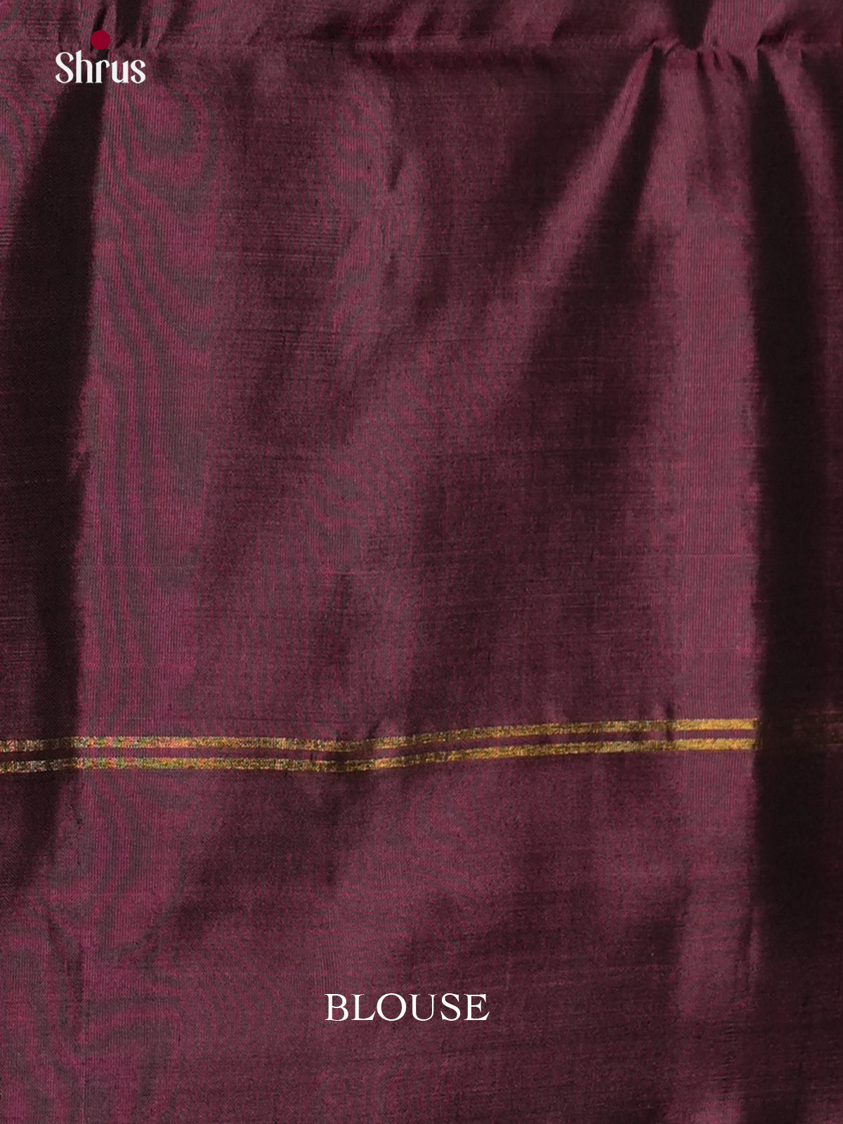 Buy Elegant Dark Purple Silk Saree with Golden Kolam Motifs & Brocade Pallu