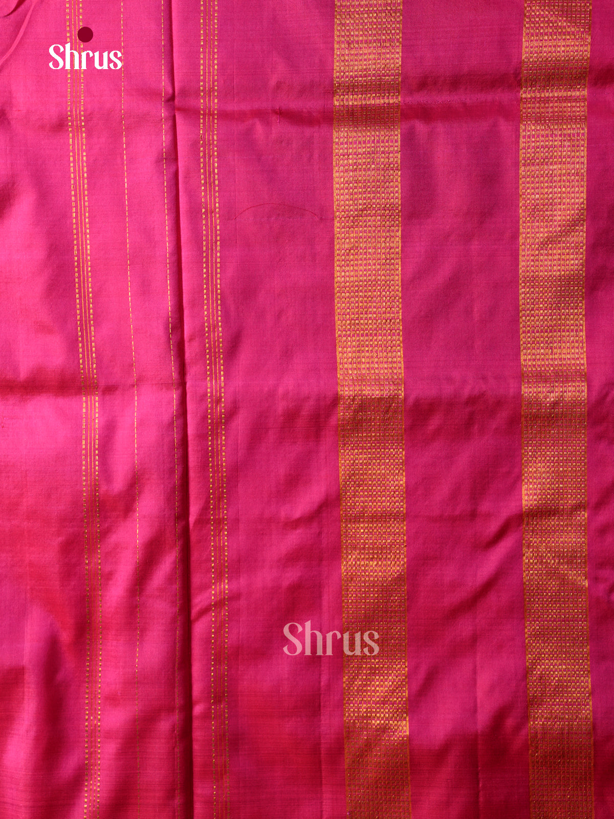 Dashing Rose Pink 9Yards Pattu Sarees With Plain Body | Self Kaddi Zari & Chit Pallu