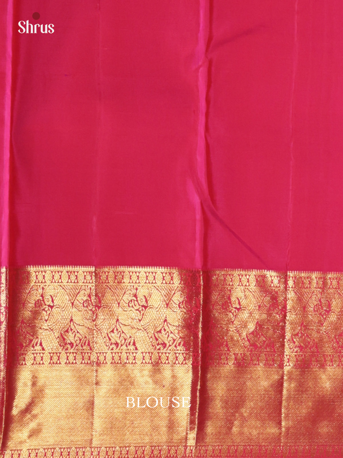 Buy Enchanting Deep Purple Kanchipuram Sarees with Round Floral Motifs & Pink Zari Border