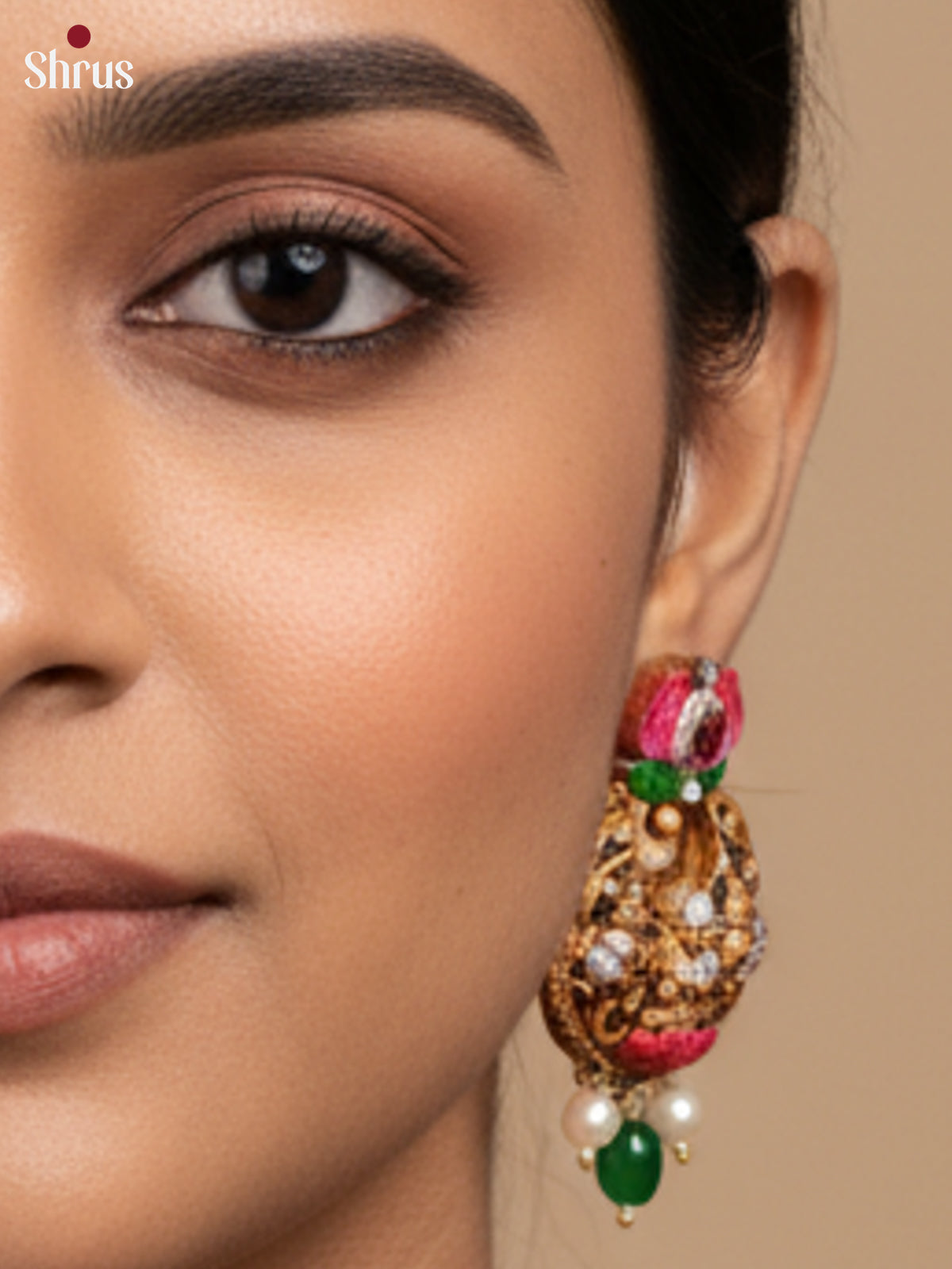 Beautiful Handcrafted Lakshmi Terracotta set -EAJ16008 - Shop on Shrus.com