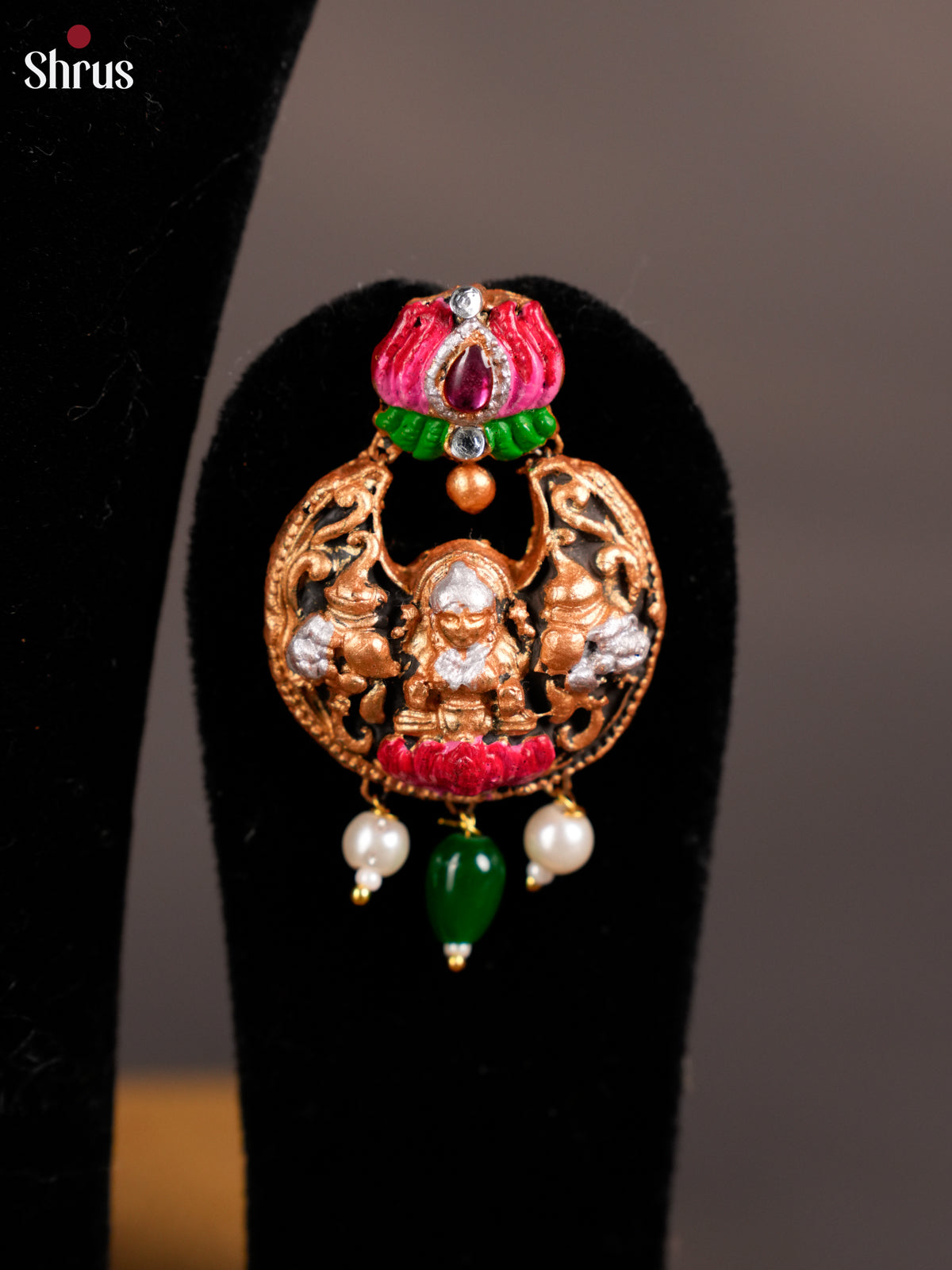 Beautiful Handcrafted Lakshmi Terracotta set -EAJ16008 - Shop on Shrus.com