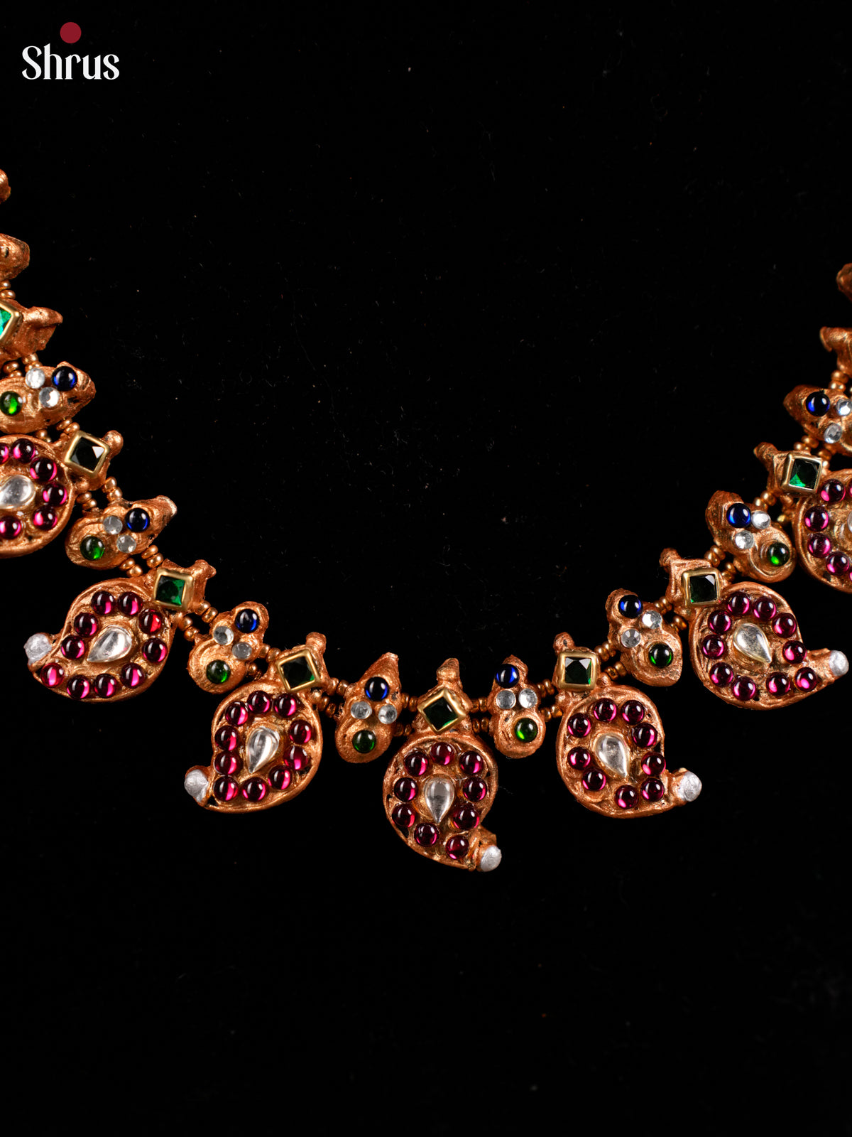 Charming Handcrafted manga Necklace Terra cotta set - EAJ16013 - Shop on Shrus.com