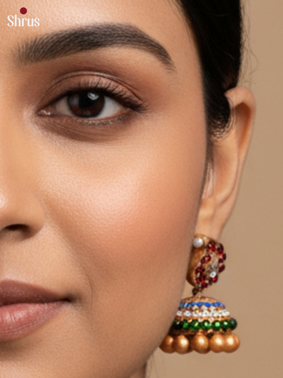 Charming Handcrafted manga Necklace Terra cotta set - EAJ16013 - Shop on Shrus.com