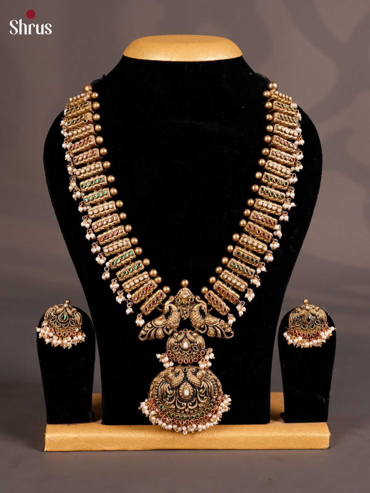 Handcrafted Antique Peacock Terra Cotta Set -EAJ16015 - Shop on Shrus.com