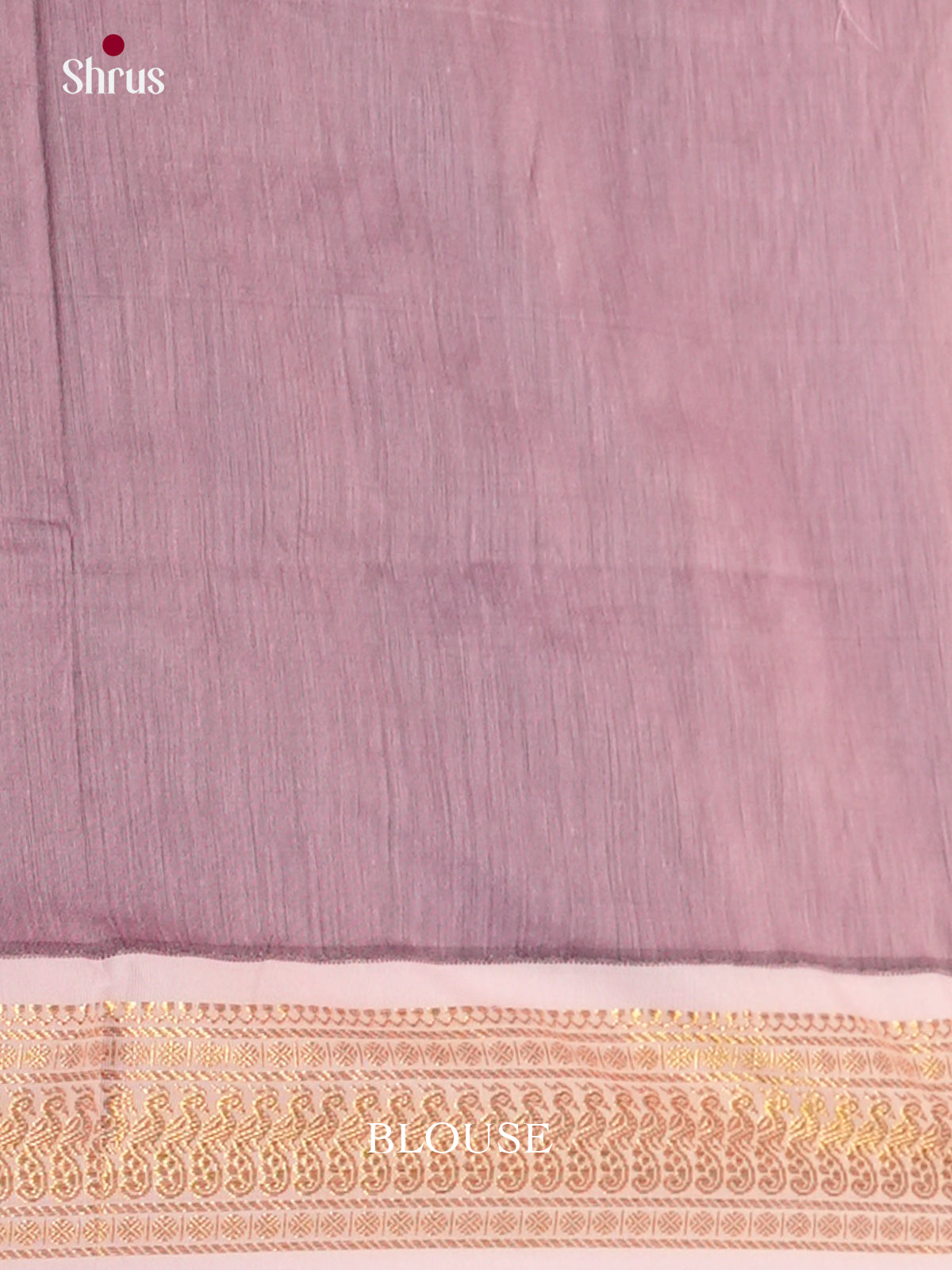 Blue & Lavender - Kalyani Cotton Saree - Shop on Shrus.com
