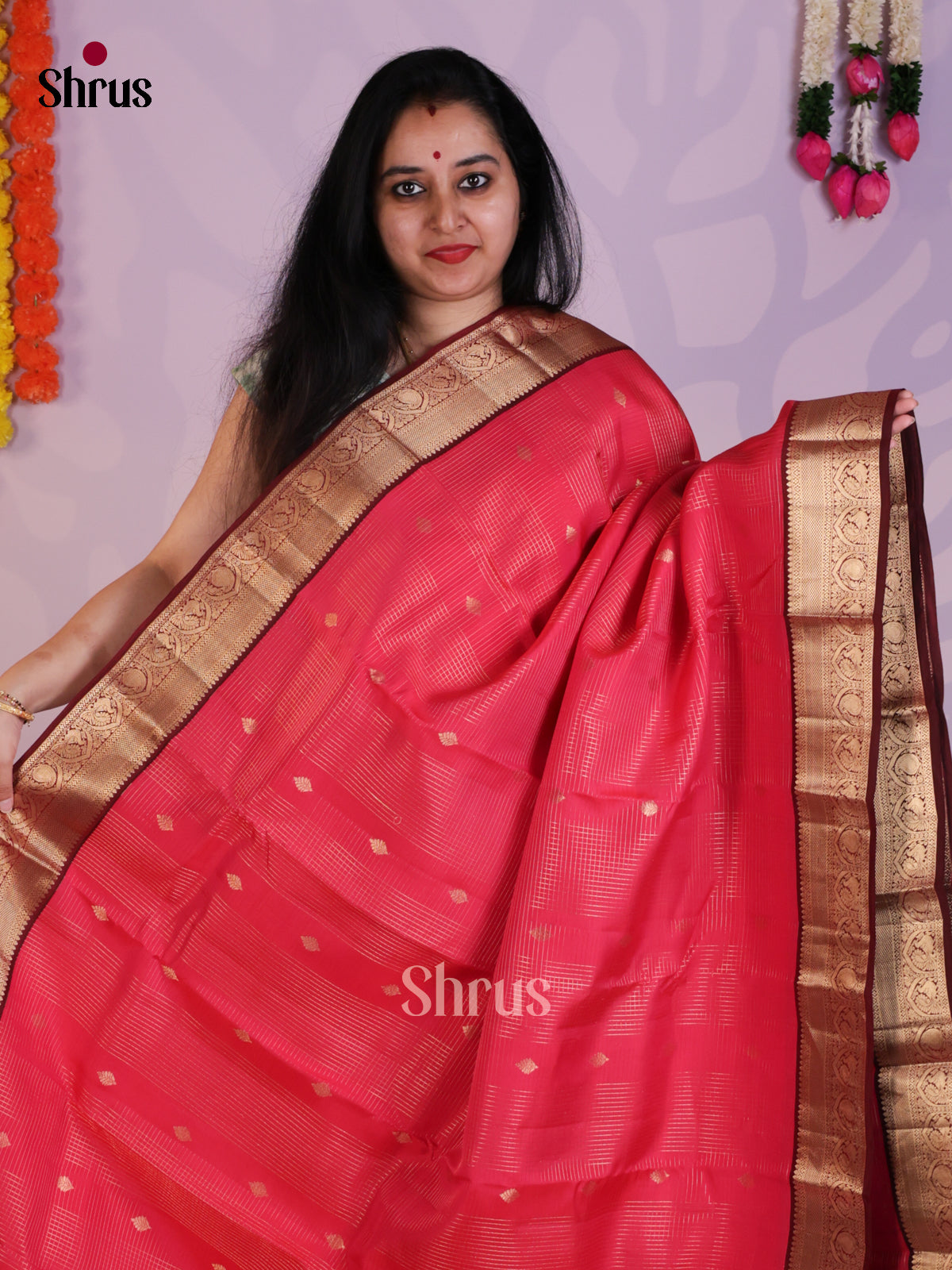 EAS03038 - Kanchipuram Checks Saree