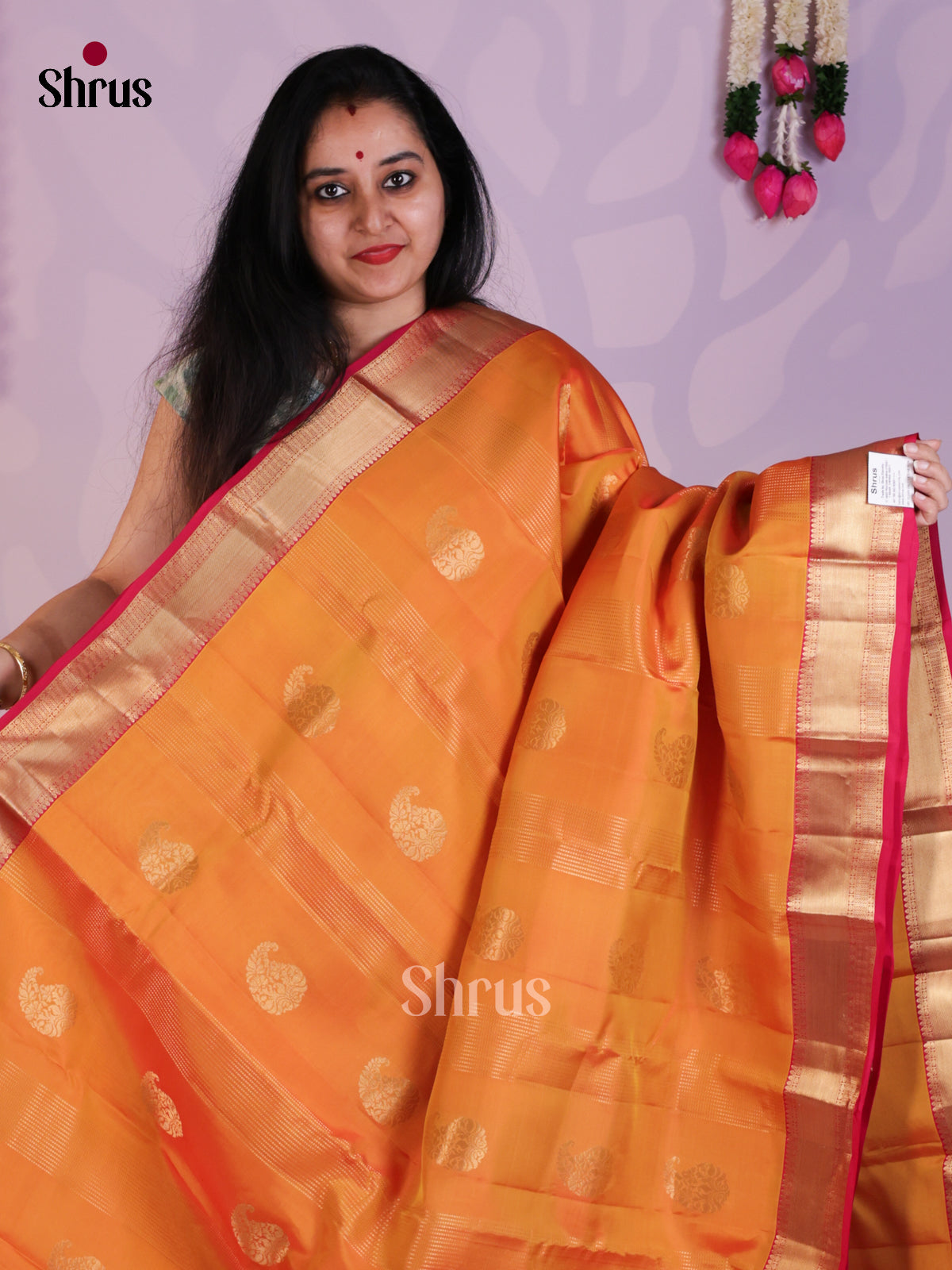 EAS03047 - Kanchipuram Butta design Saree