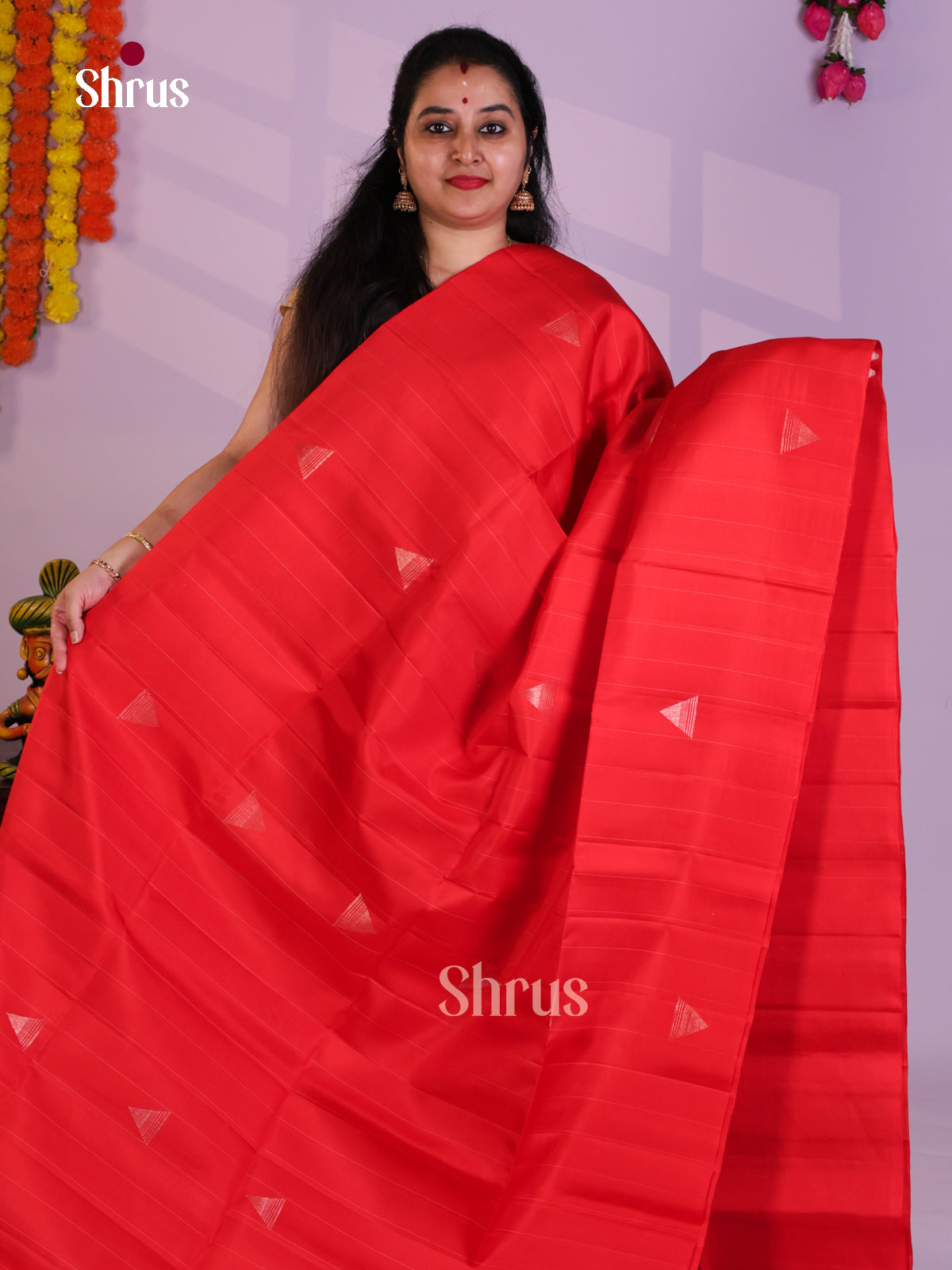 EAS08165 - Soft Silk Saree - Shop on Shrus.com