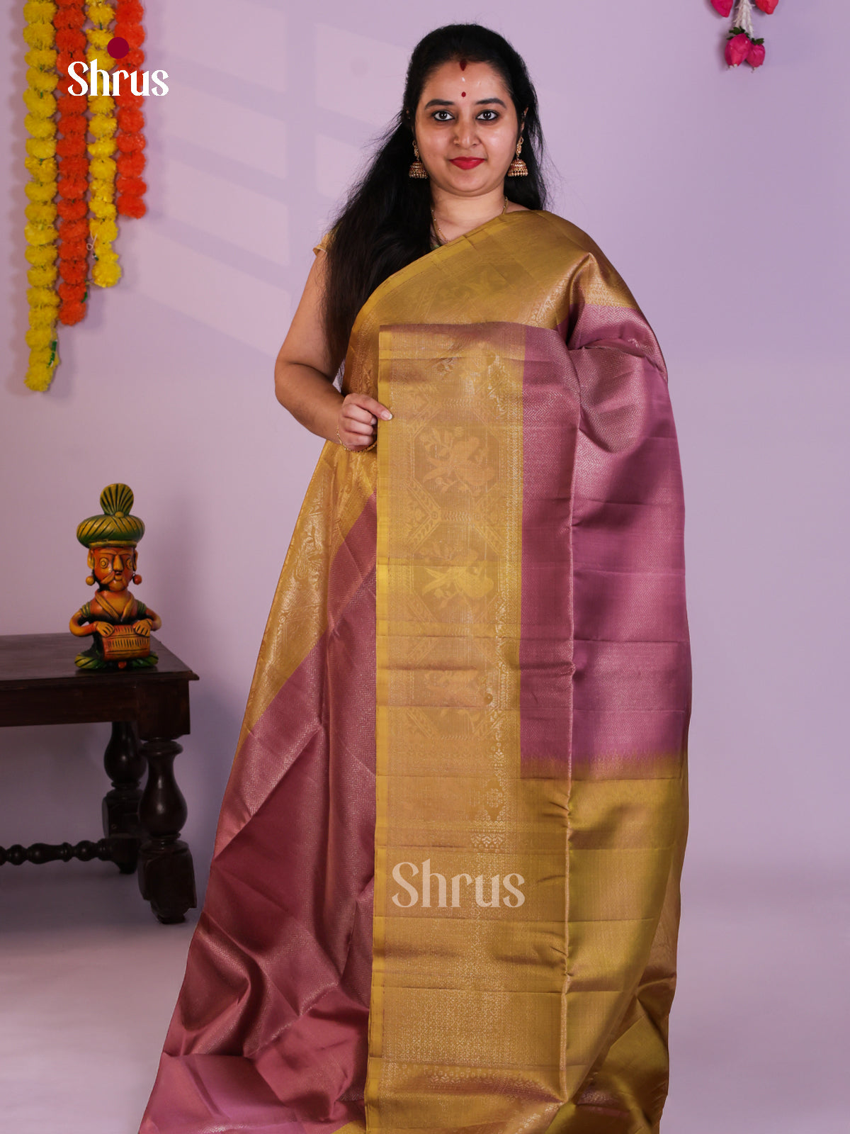 EAS08195 - Soft Silk (HR) Saree - Shop on Shrus.com