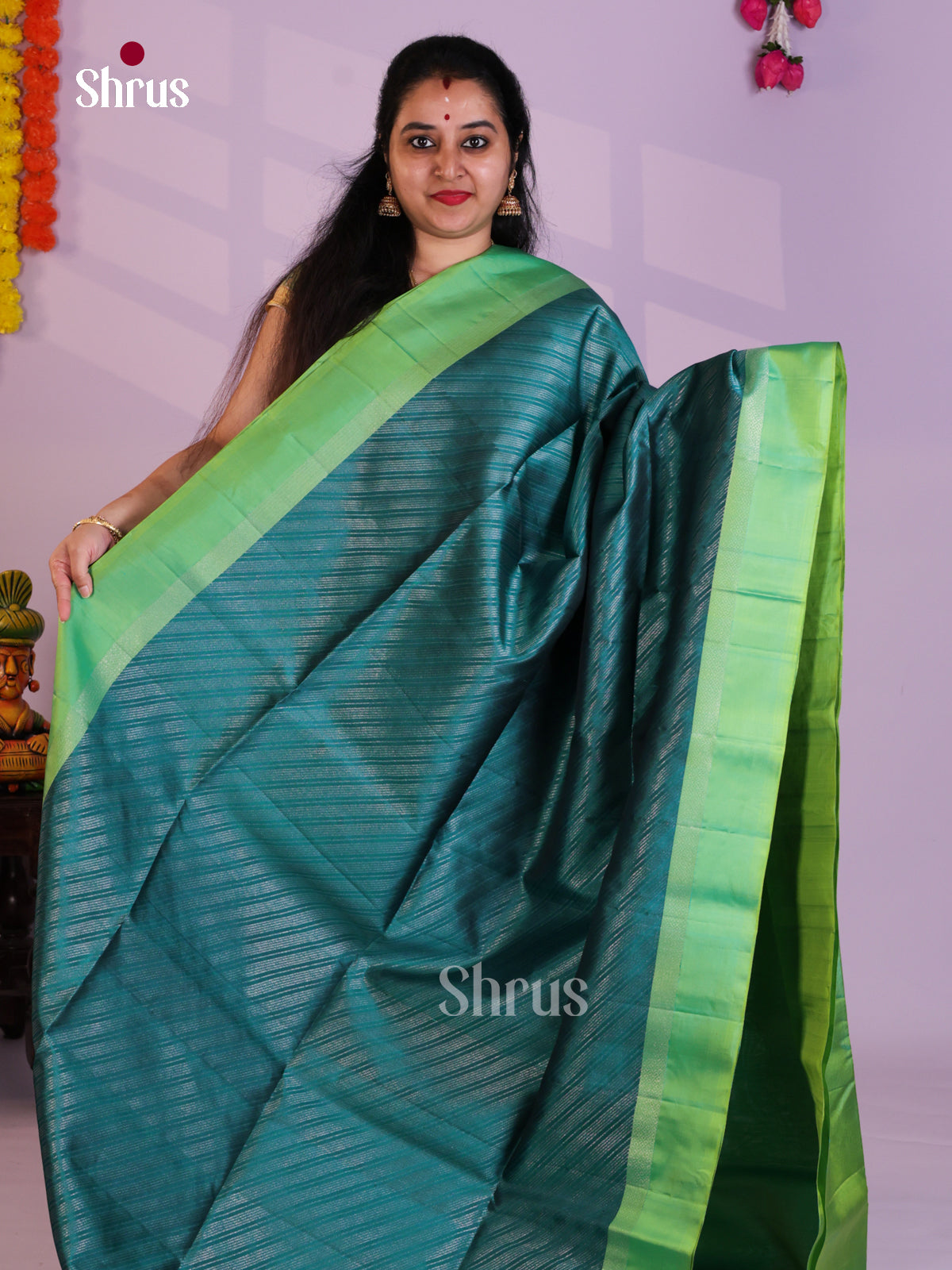 EAS08212 - Soft Silk Saree - Shop on Shrus.com
