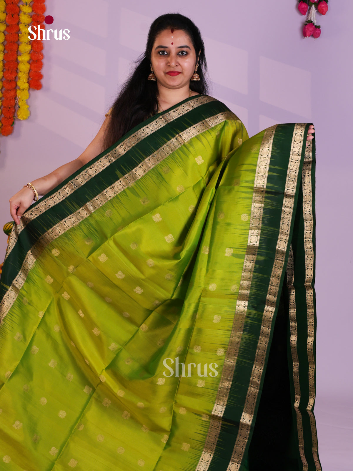 EAS08216 - Soft Silk (HR) Saree - Shop on Shrus.com