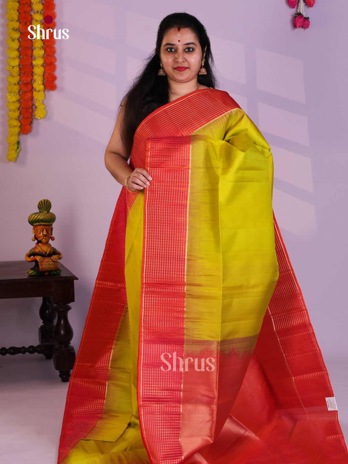 EAS08217 - Soft Silk Saree - Shop on Shrus.com
