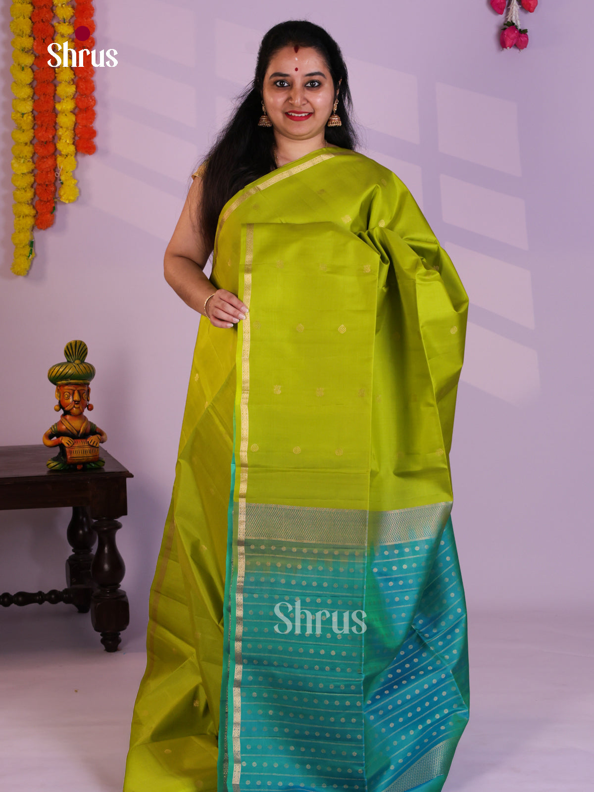 EAS08225 - Soft Silk (LR) Saree - Shop on Shrus.com