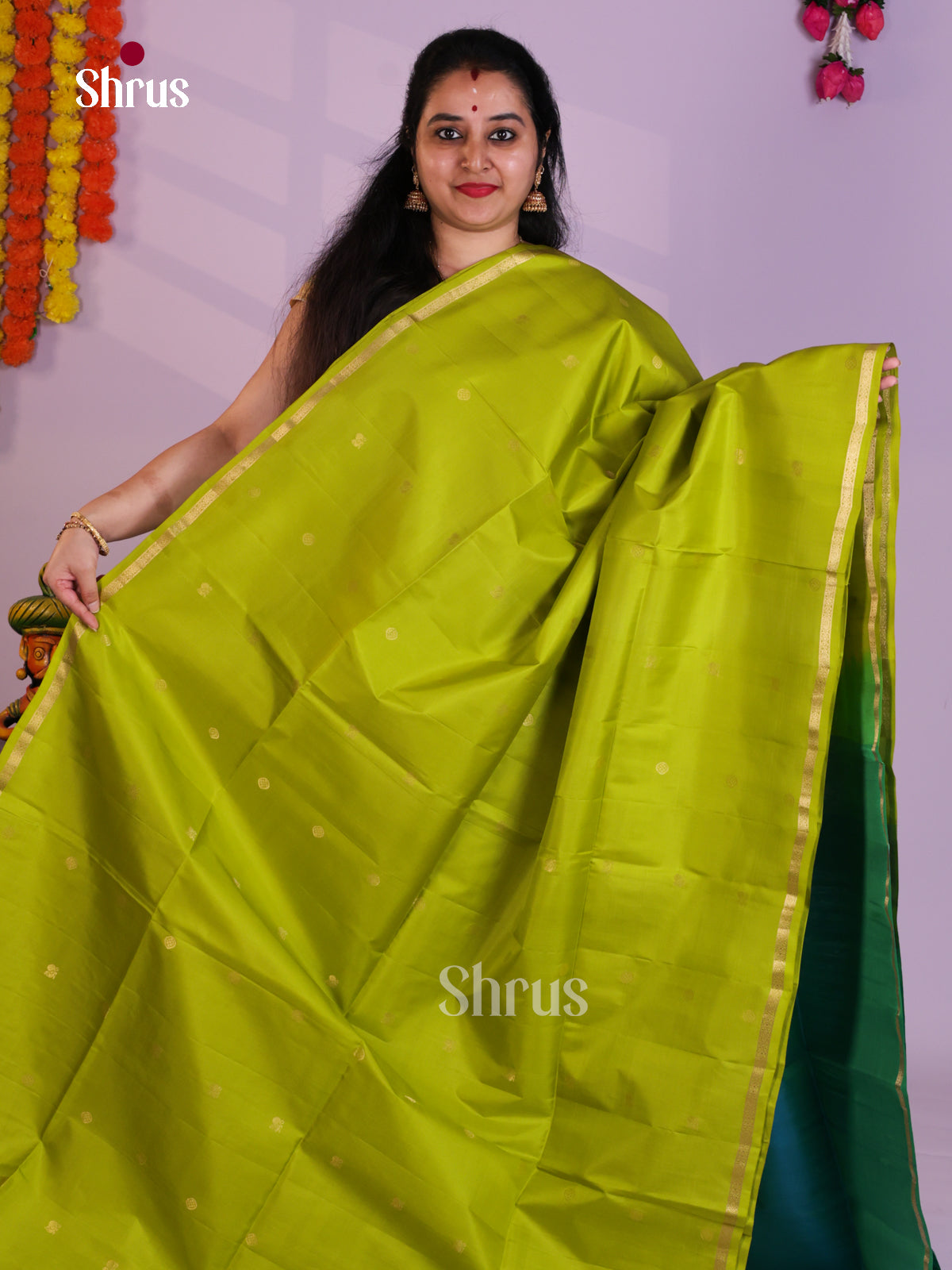 EAS08225 - Soft Silk (LR) Saree - Shop on Shrus.com