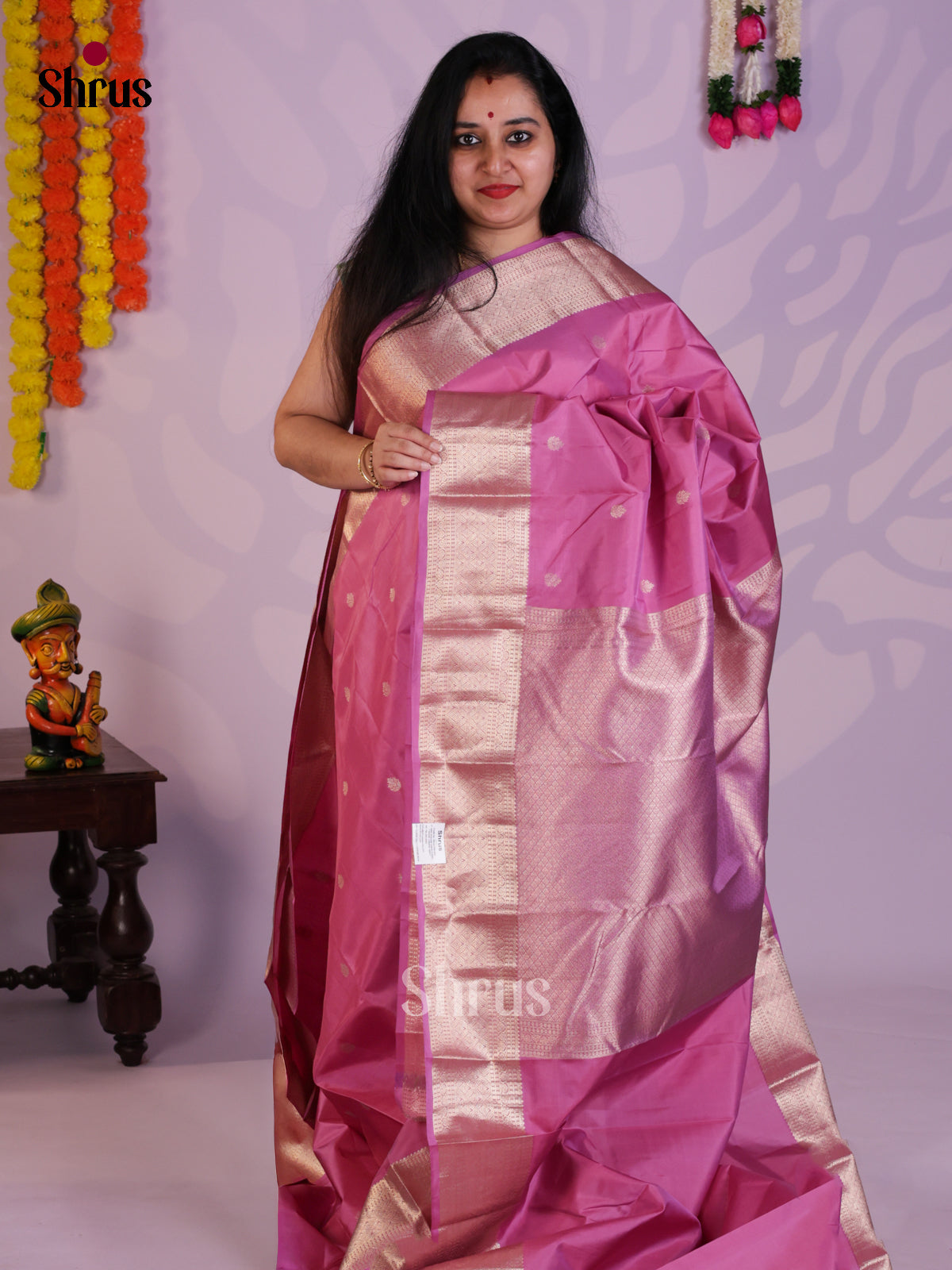 EAS08229 - Kanchipuram silk Saree - Shop on Shrus.com