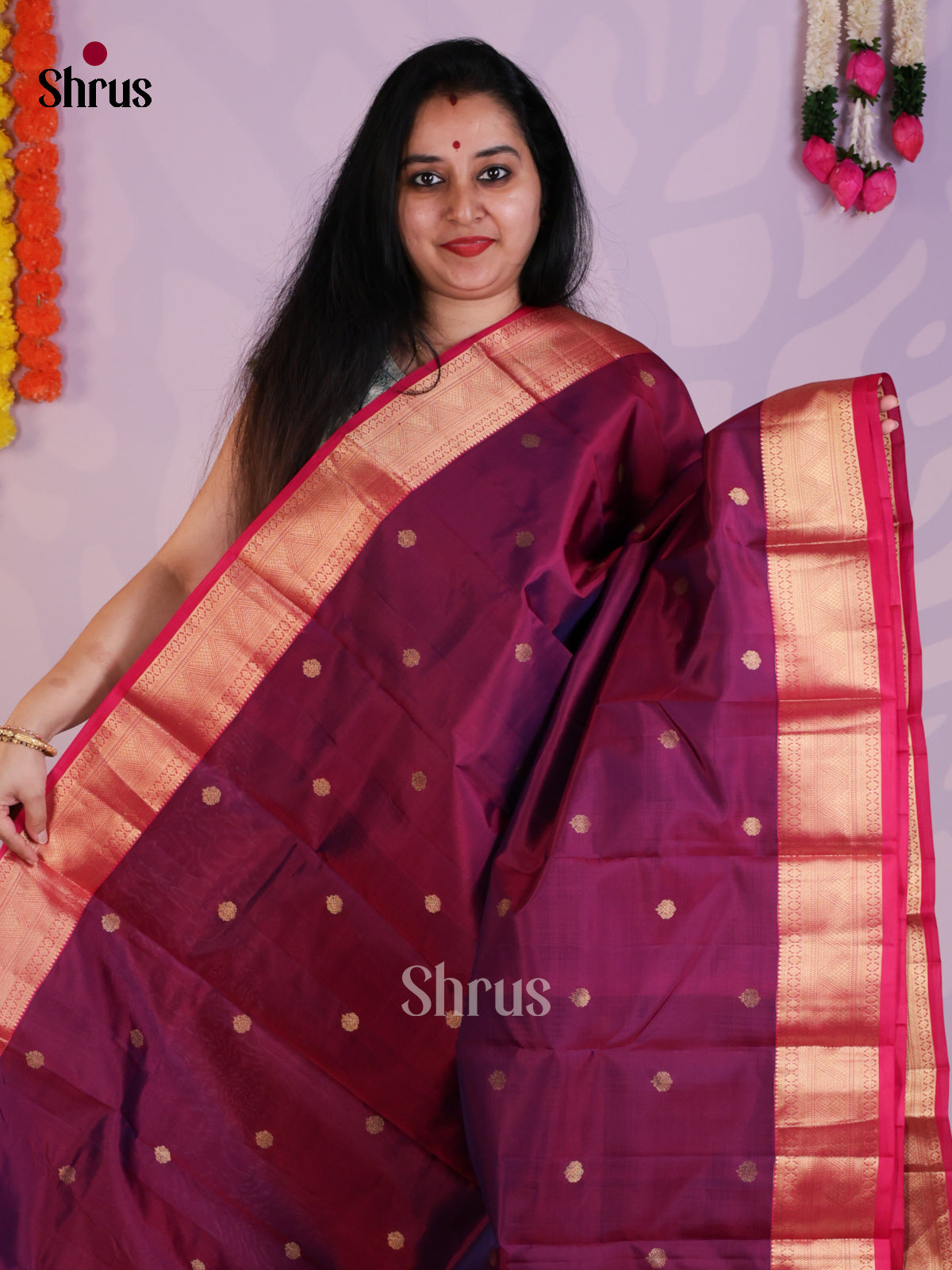 EAS08232 - Kanchipuram silk Saree