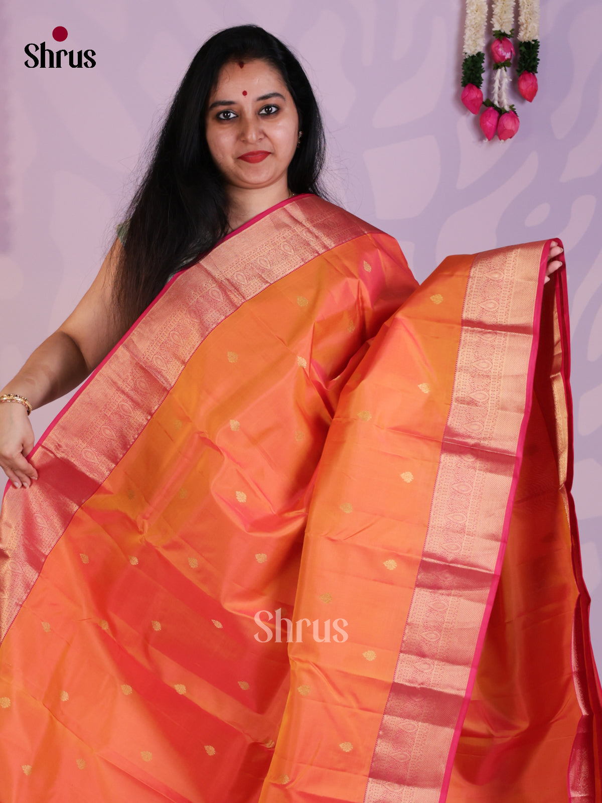 EAS08235 - Kanchipuram silk (HR) Saree