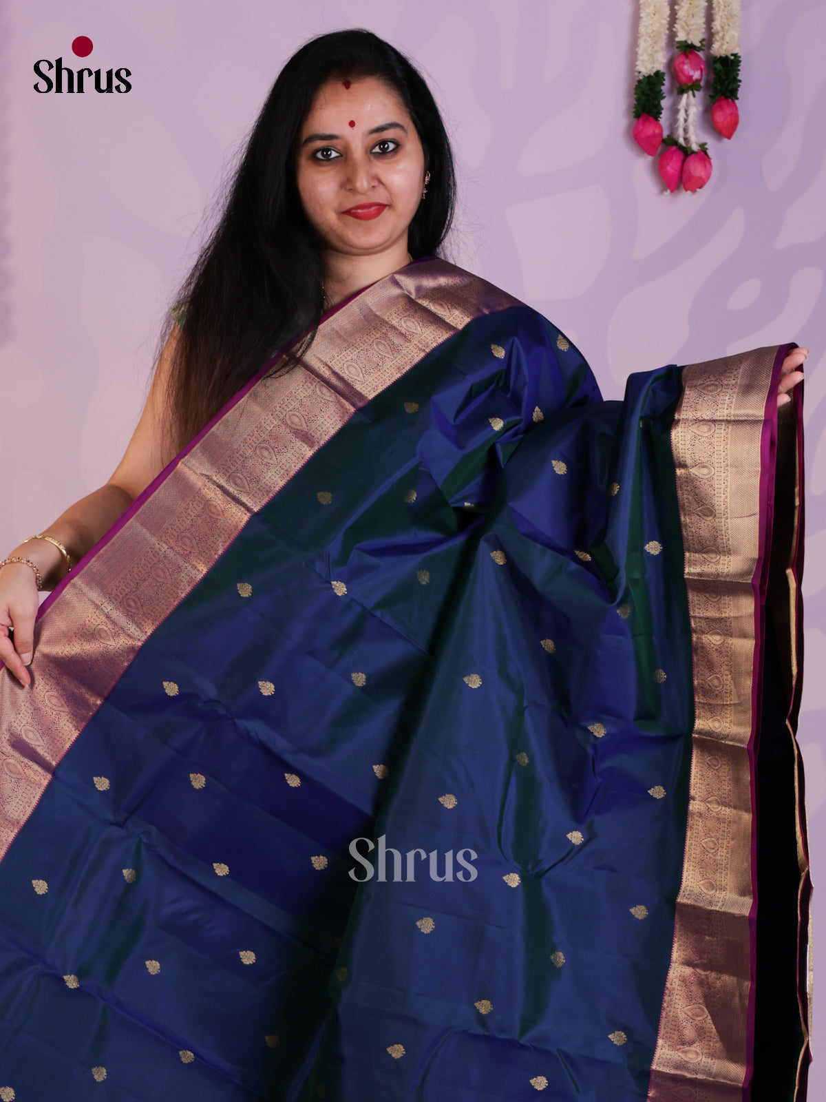 EAS08236 - Kanchipuram silk (HR) Saree - Shop on Shrus.com