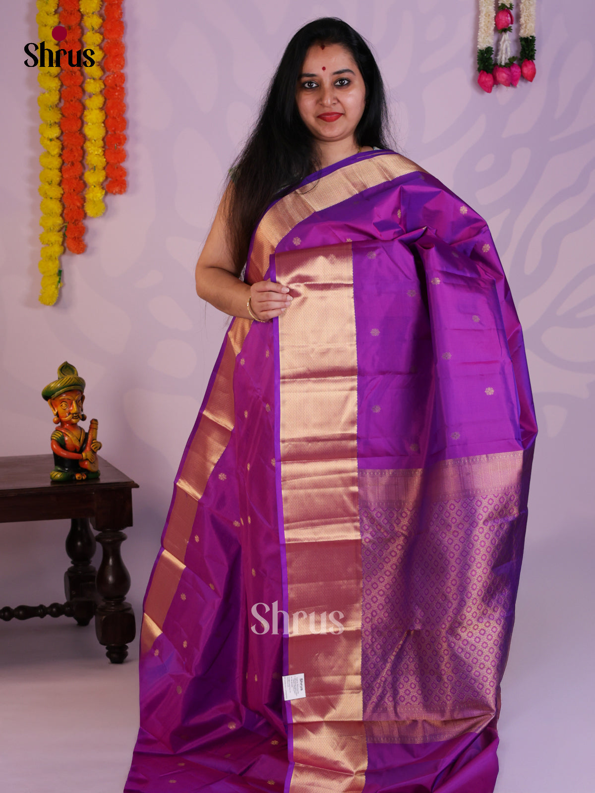 EAS08243 - Kanchipuram silk Saree