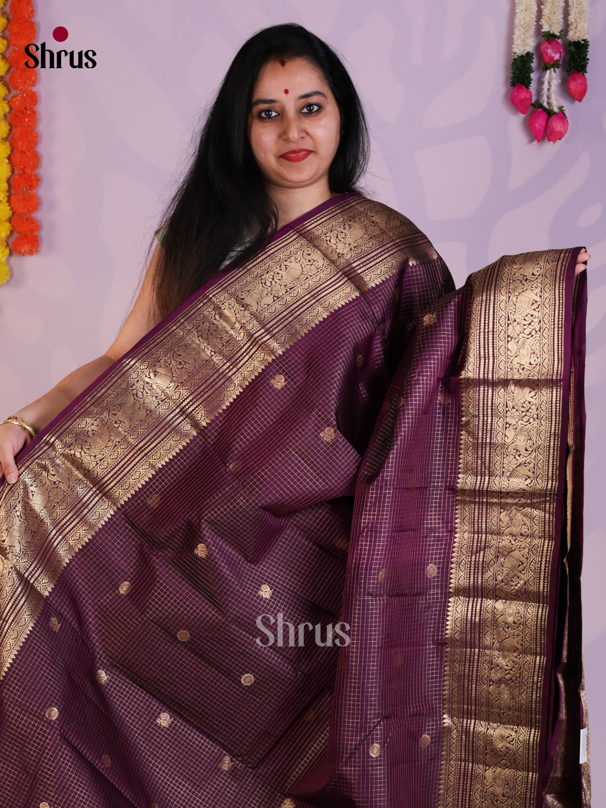 EAS08258 - Kanchipuram silk Saree
