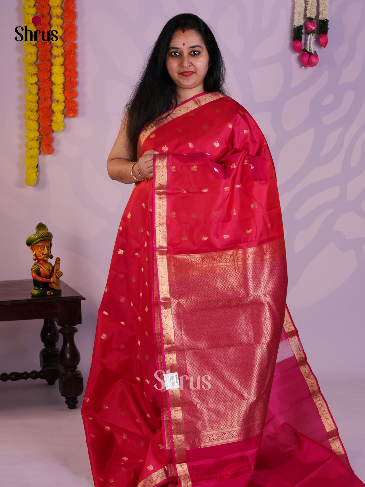 EAS08262 - Kanchipuram silk (LR) Saree