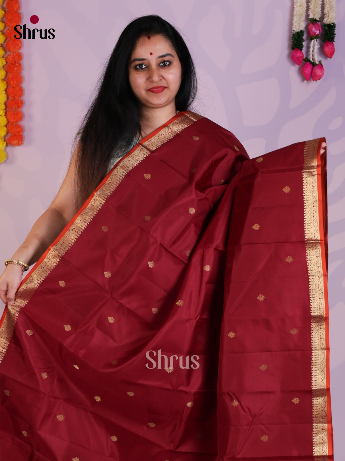 EAS08270 - Kanchipuram silk (HR) Saree